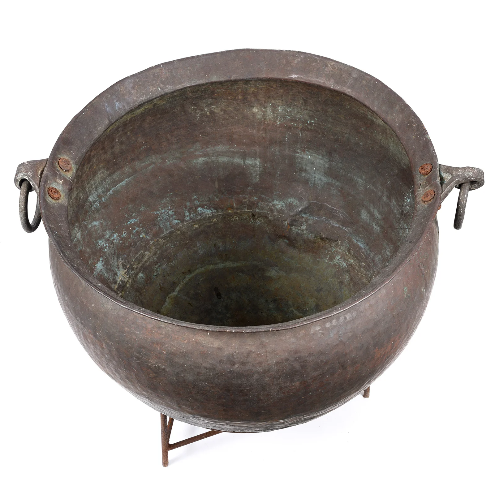 Indian Beaten Copper Planter - 19thC - Image 3