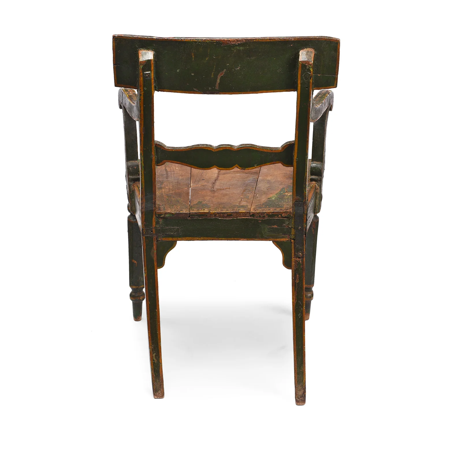 Polychrome Indian Chair From Bikaner - 19th Century - Image 8