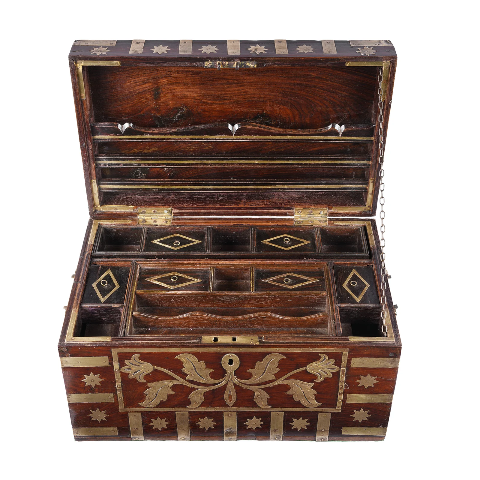 Rosewood 'Malabar' Document Box From Kutch - 19th Century - Image 2