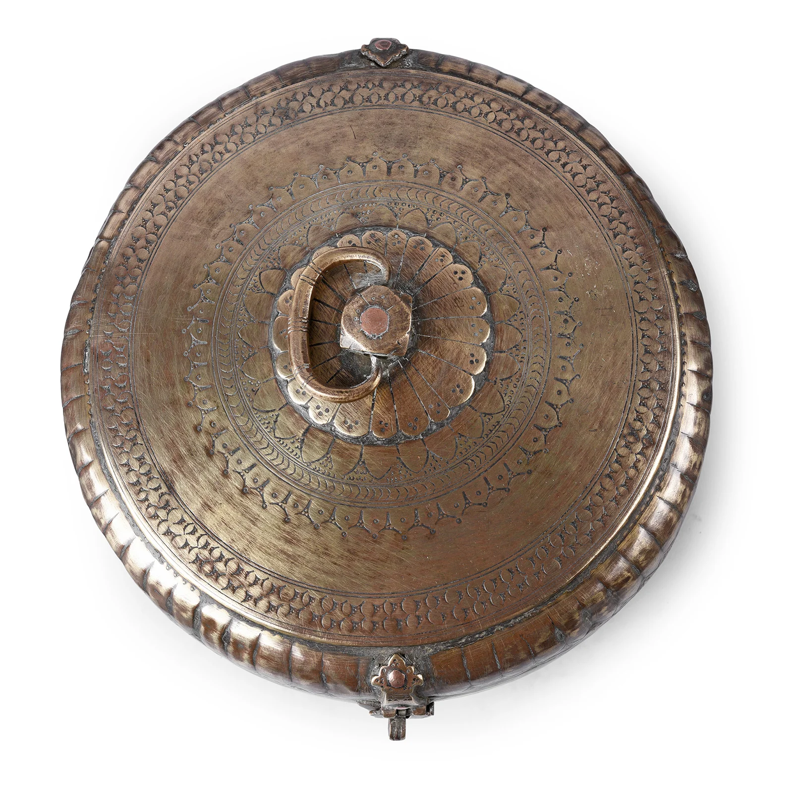 Indian Brass Chapati Box - 19th Century - Image 3
