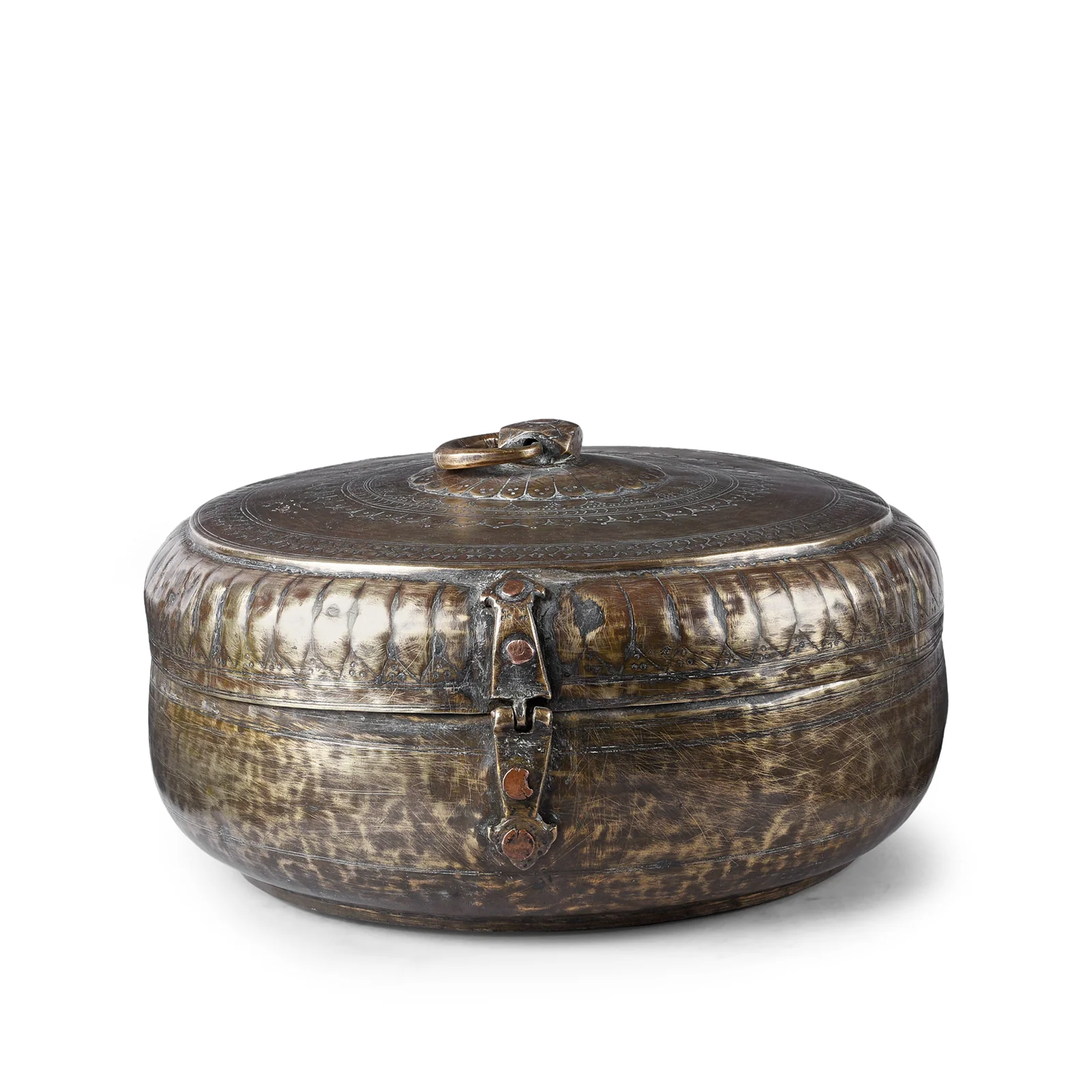 Indian Brass Chapati Box - 19th Century - Image 6