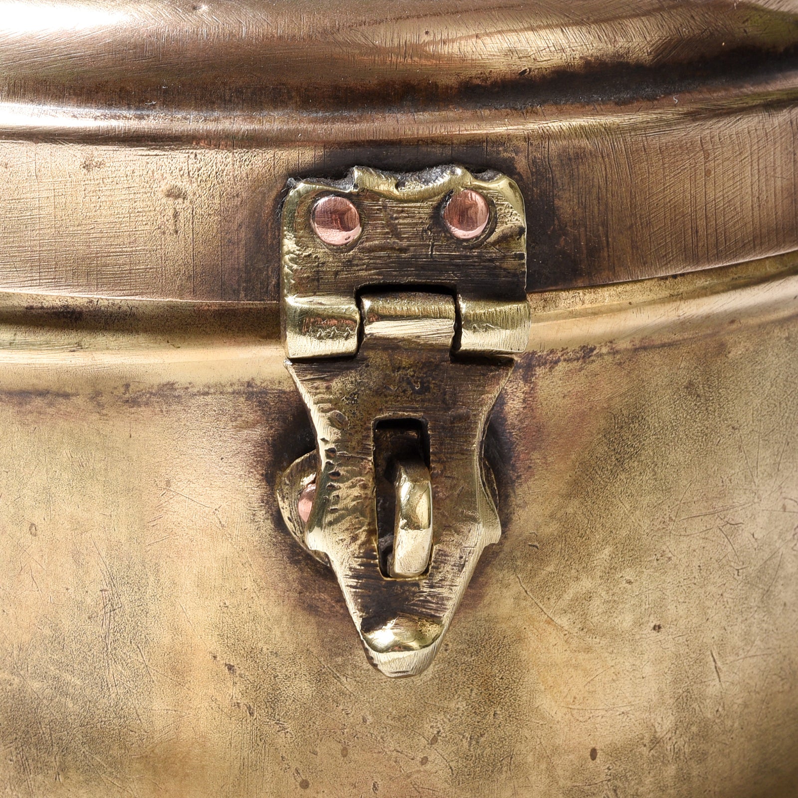 Indian Brass Chapati Box - Ca 1940 - Image 4