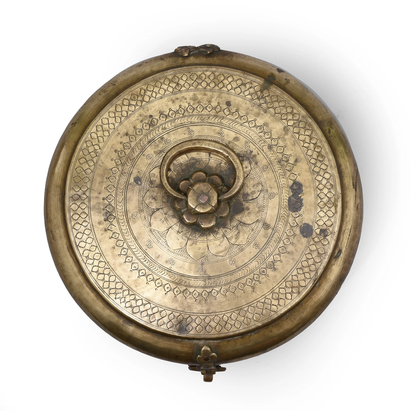 Indian Brass Chapati Box - 19th Century - Image 2