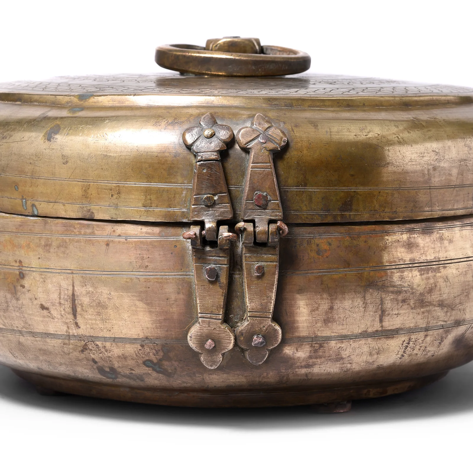 Indian Brass Chapati Box - 19th Century - Image 4
