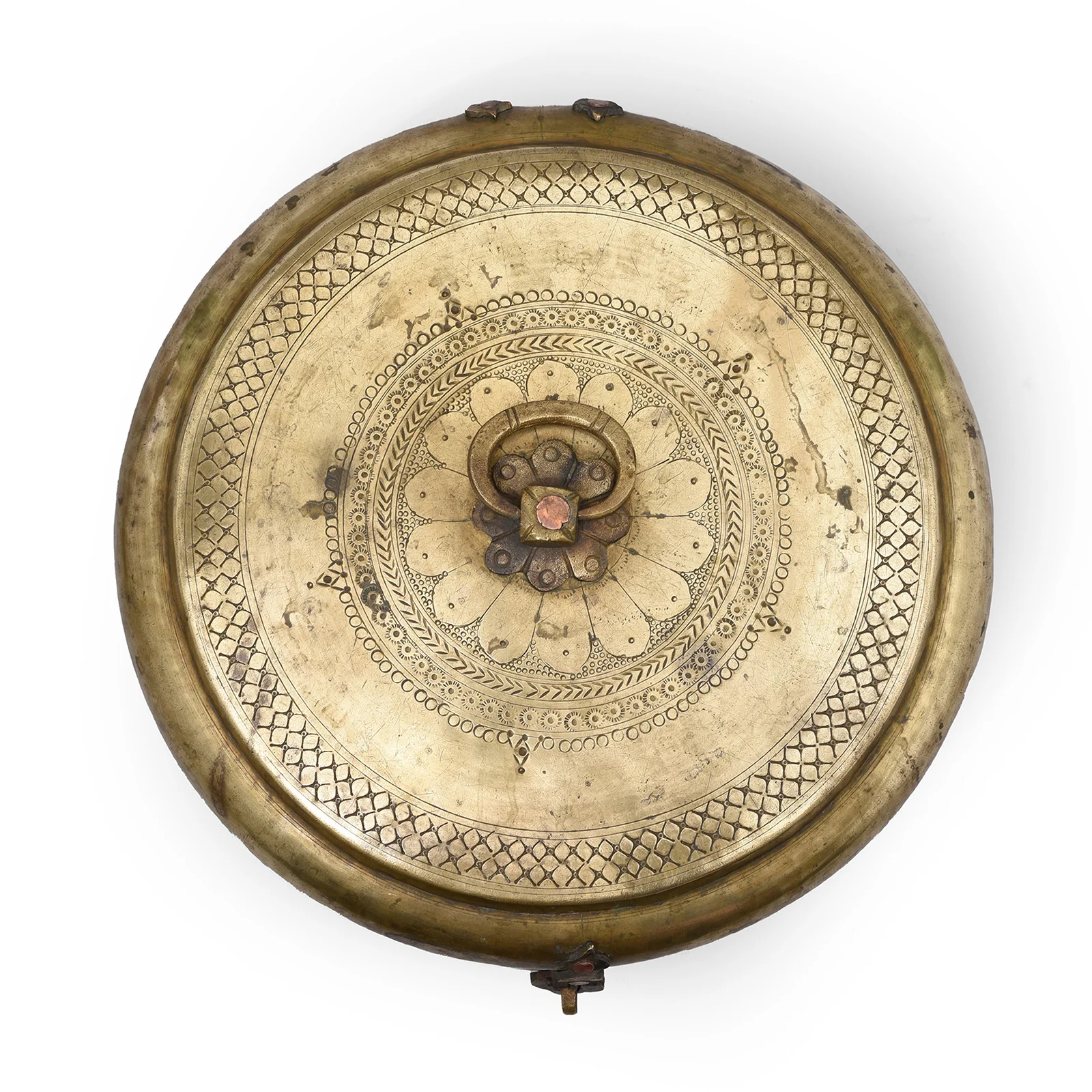 Indian Brass Chapati Box - 19th Century - Image 2