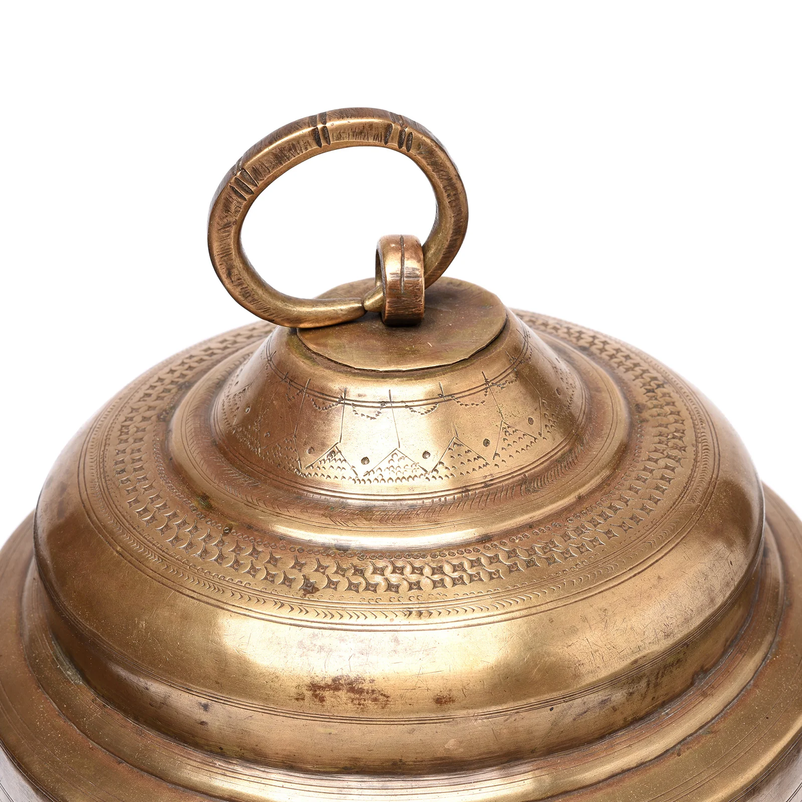 Indian Brass Paan Box From Rajasthan - Early 20thC - Image 2