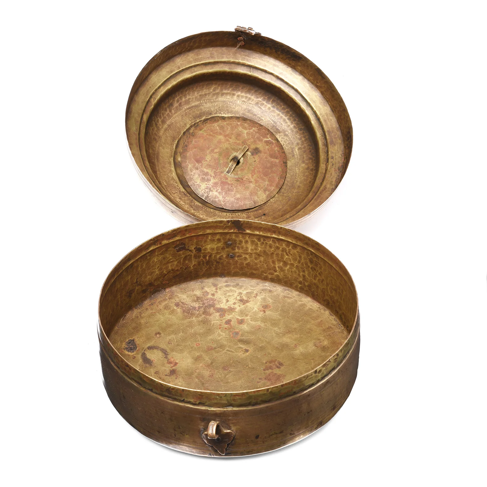 Indian Brass Paan Box From Rajasthan - Early 20thC - Image 3