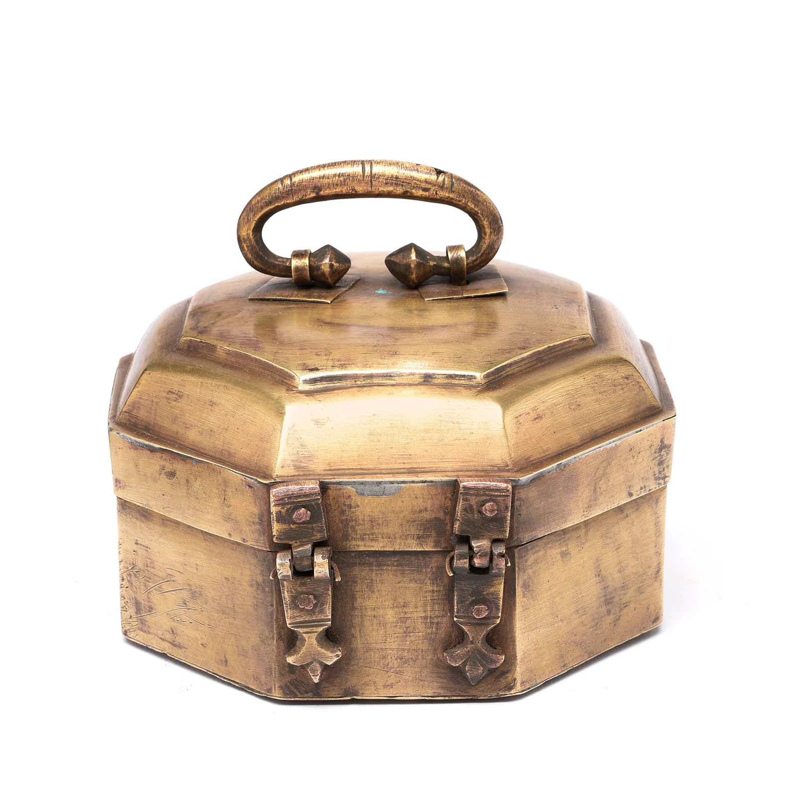Indian Brass Paan Box From Rajasthan - Early 20th Century - Image 5