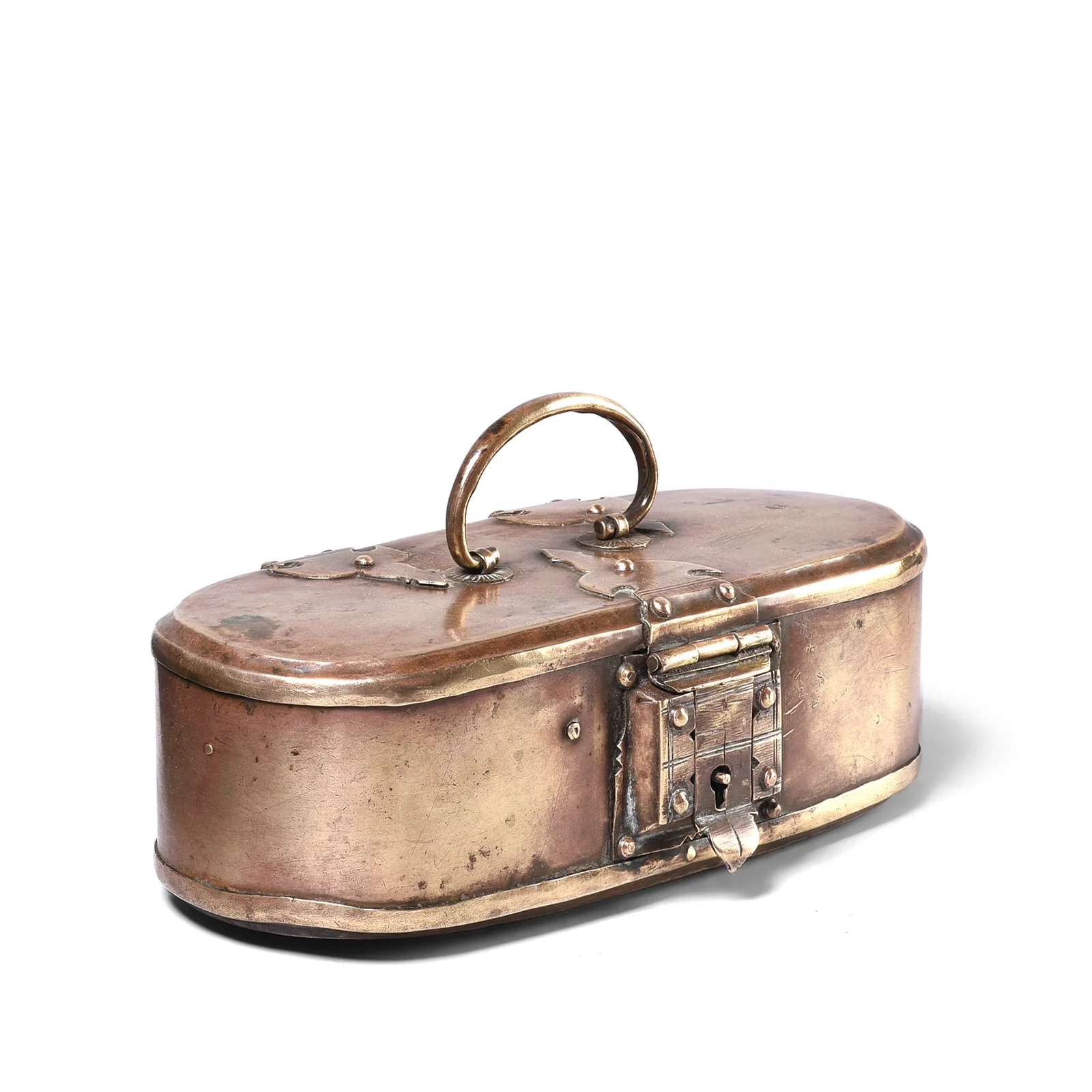 Indian Brass Paan Box From Kerala - 19th Century - Image 2