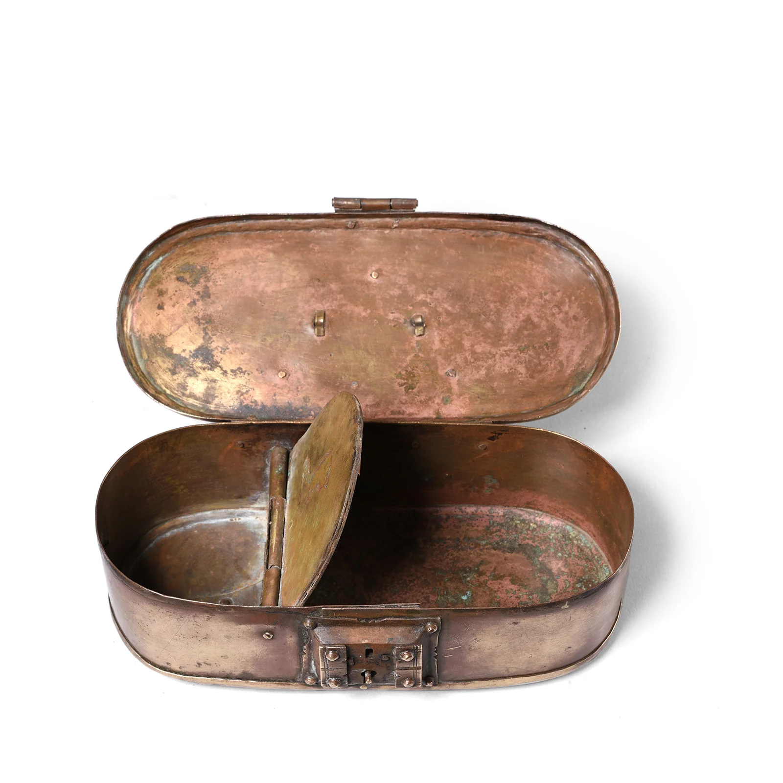 Indian Brass Paan Box From Kerala - 19th Century - Image 3
