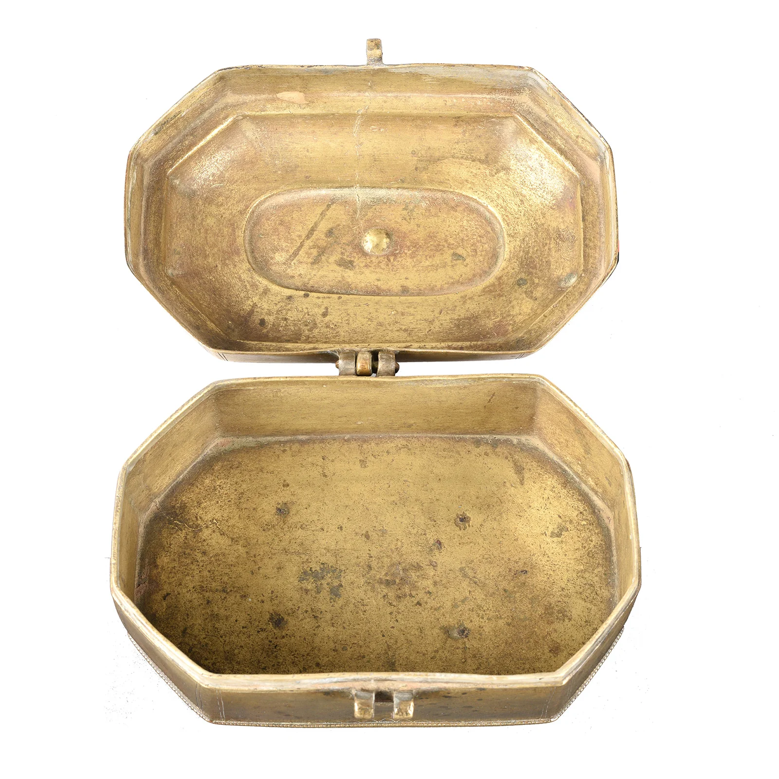 Indian Brass Paan Box From Rajasthan - Early 20thC - Image 5