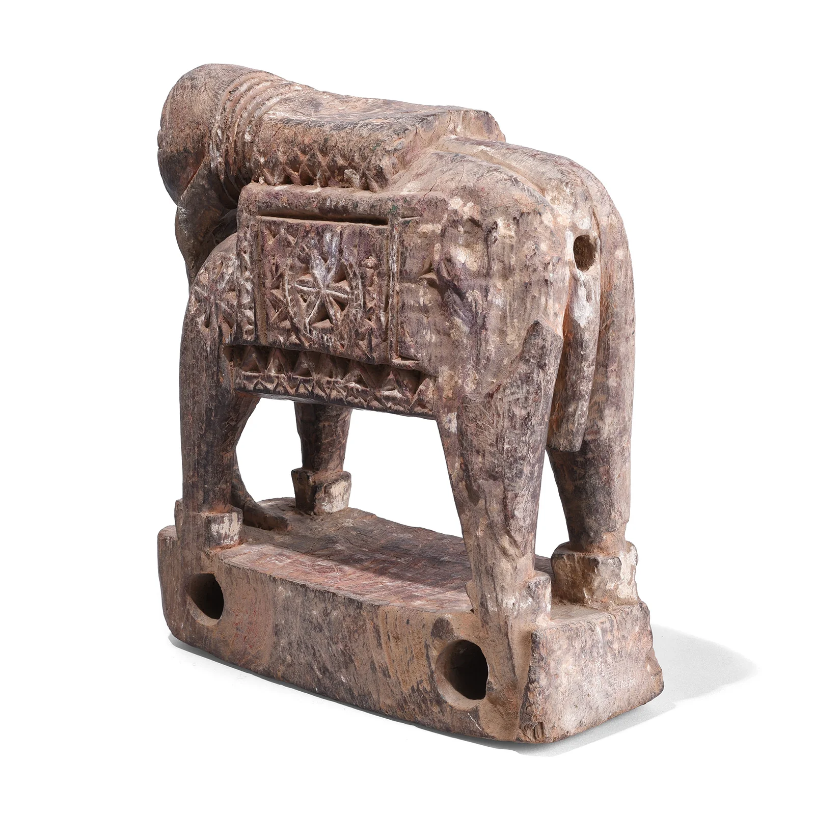 Indian Tribal Elephant Figurine - 19th Century - Image 5