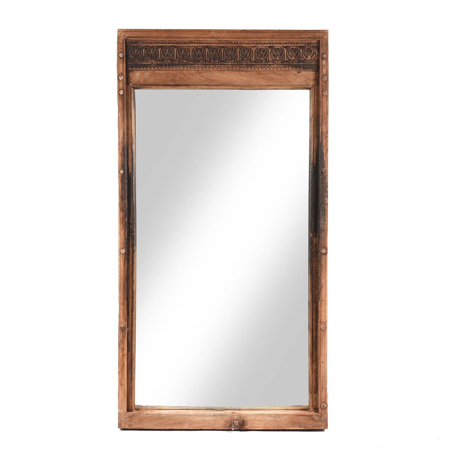 Old Roheda Window Mirror From Bikaner - 19th Century - Image 7