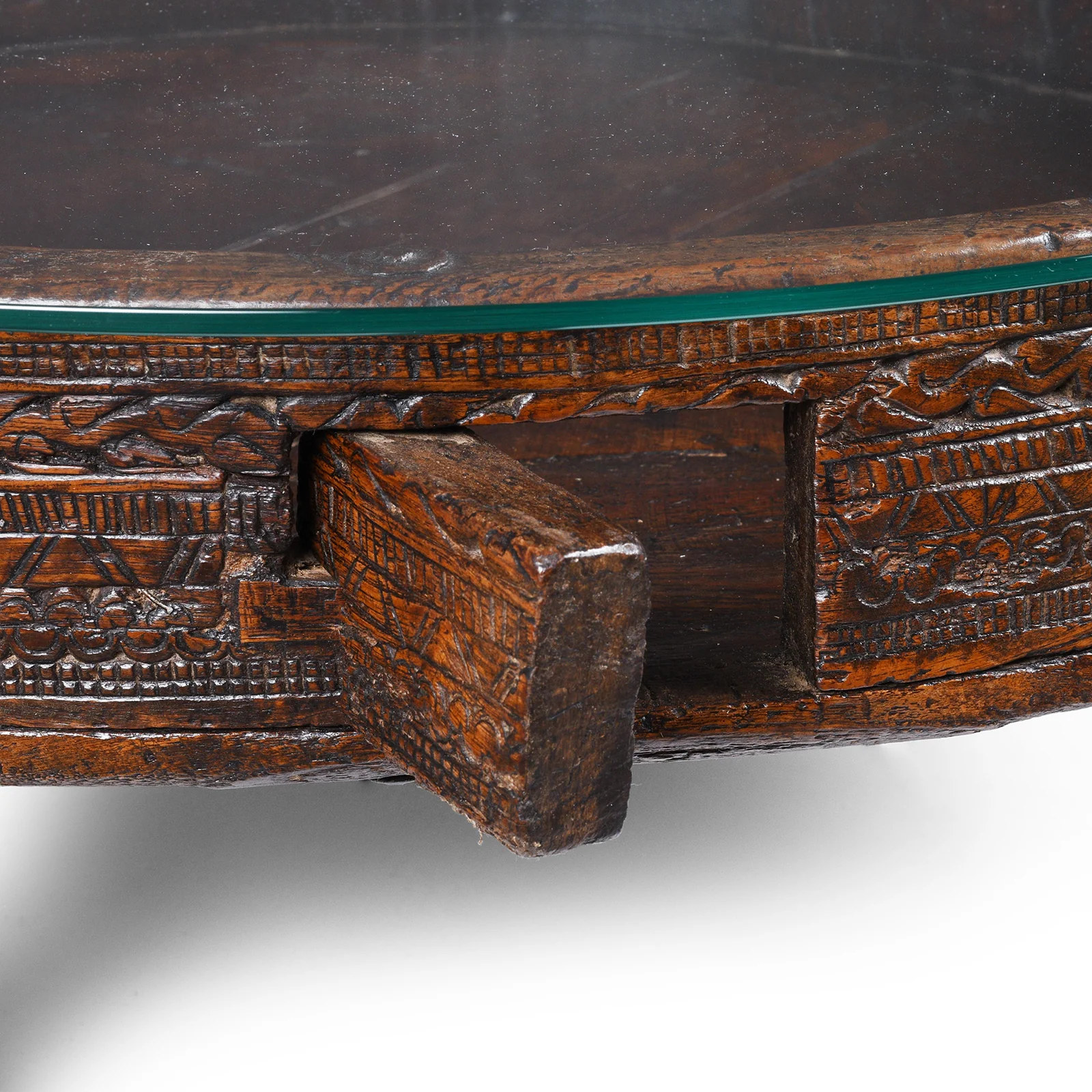 Chakki Coffee Table From Rajasthan - 19th Century - Image 4