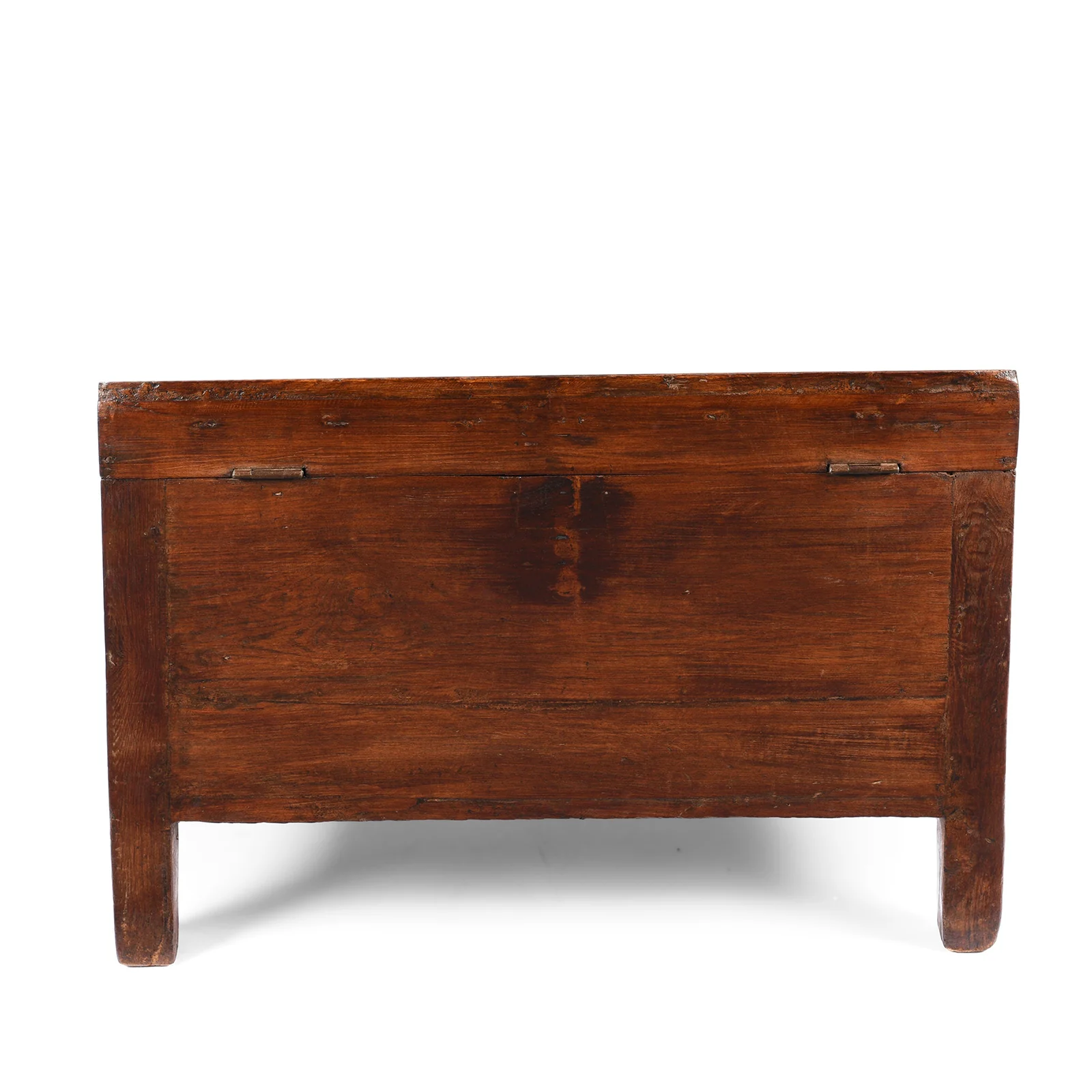 Old Indian Bone Inlay Teak Chest - 19th Century - Image 10