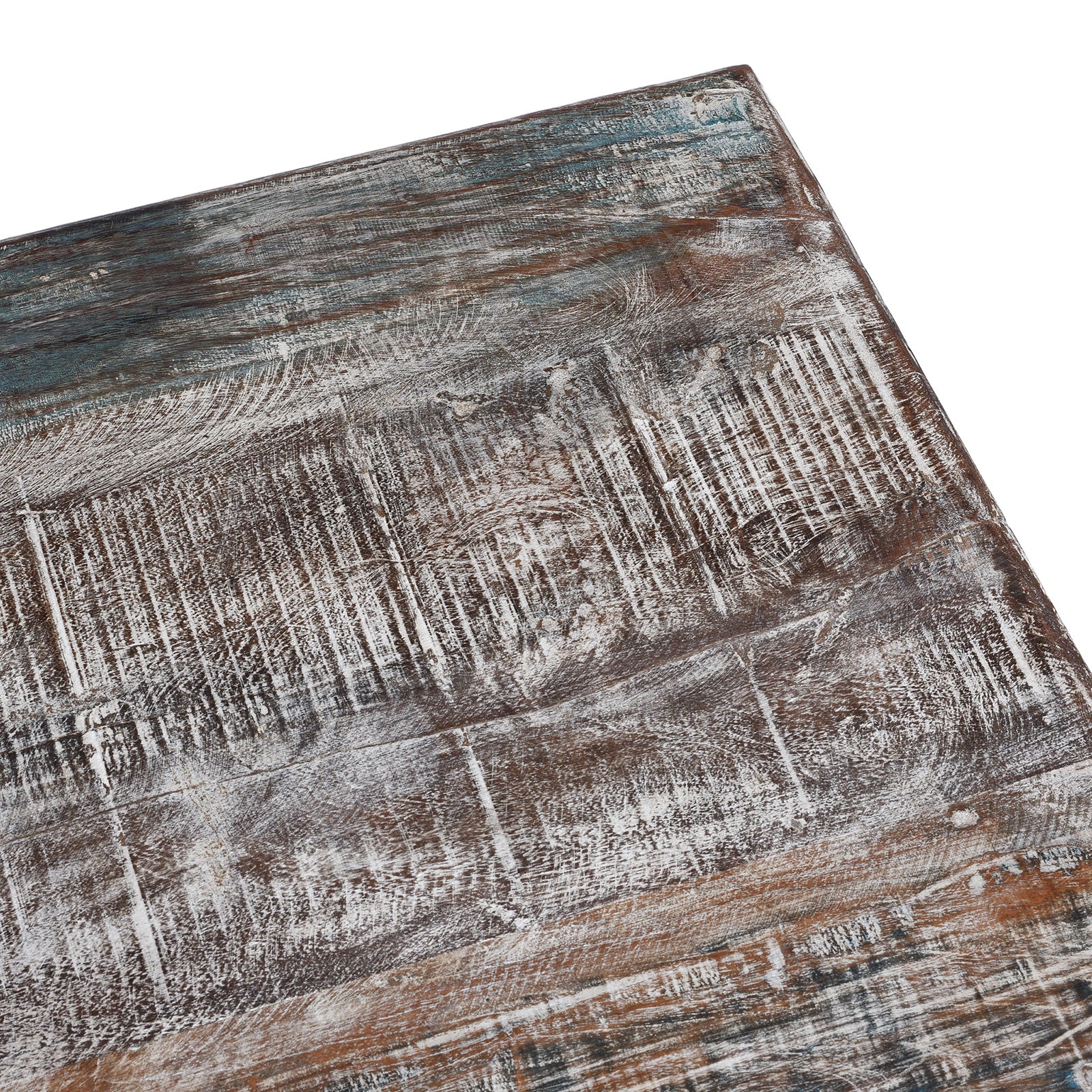 Indian Takhat Coffee Table Made From Reclaimed Teak - Image 6