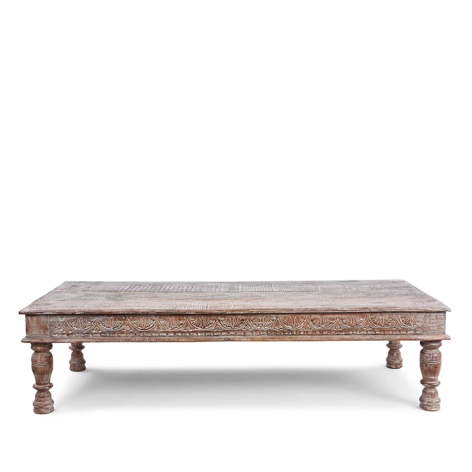 Indian Takhat Coffee Table Made From Reclaimed Teak - Image 8
