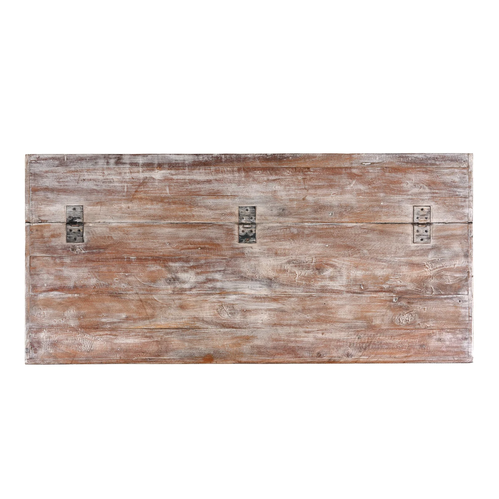 Indian Coffee Table Chest Made From Reclaimed Teak - Image 7
