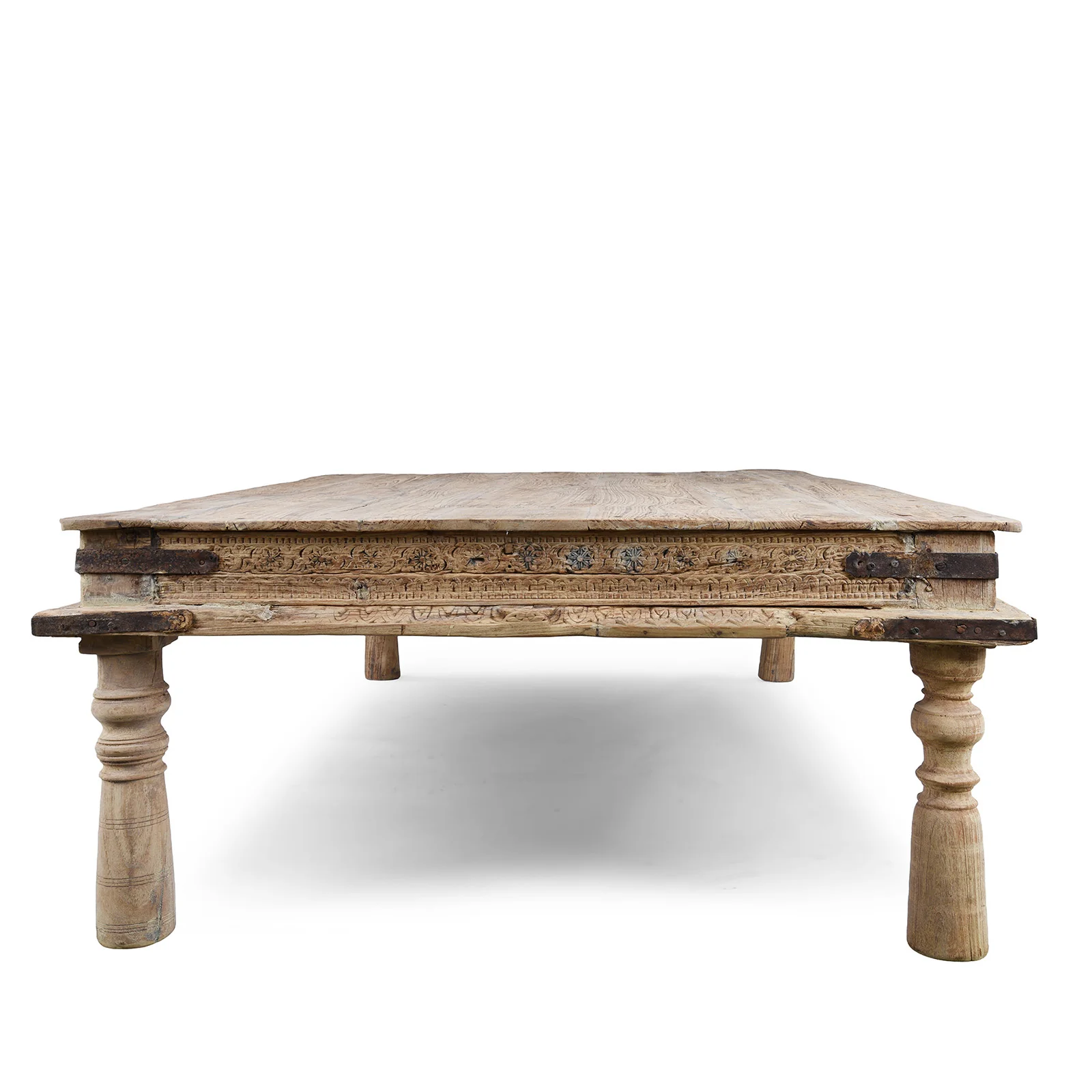 Indian Coffee Table Daybed From Hyderabad- 19thC - Image 12