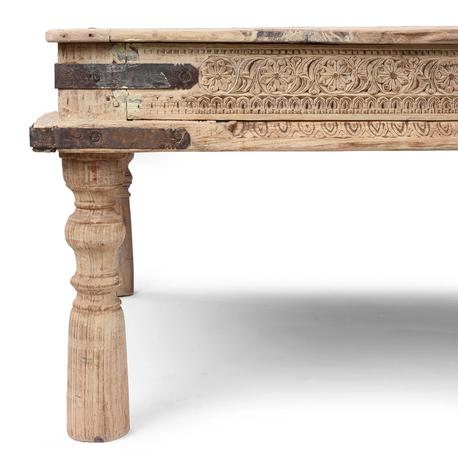 Indian Coffee Table Daybed From Hyderabad- 19thC - Image 2