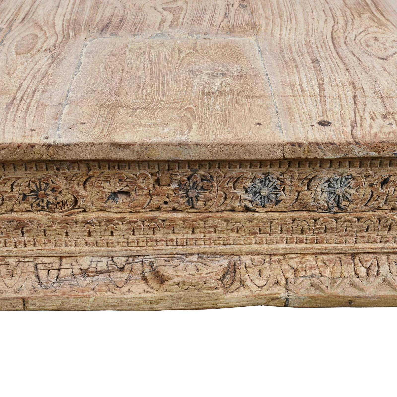 Indian Coffee Table Daybed From Hyderabad- 19thC - Image 4