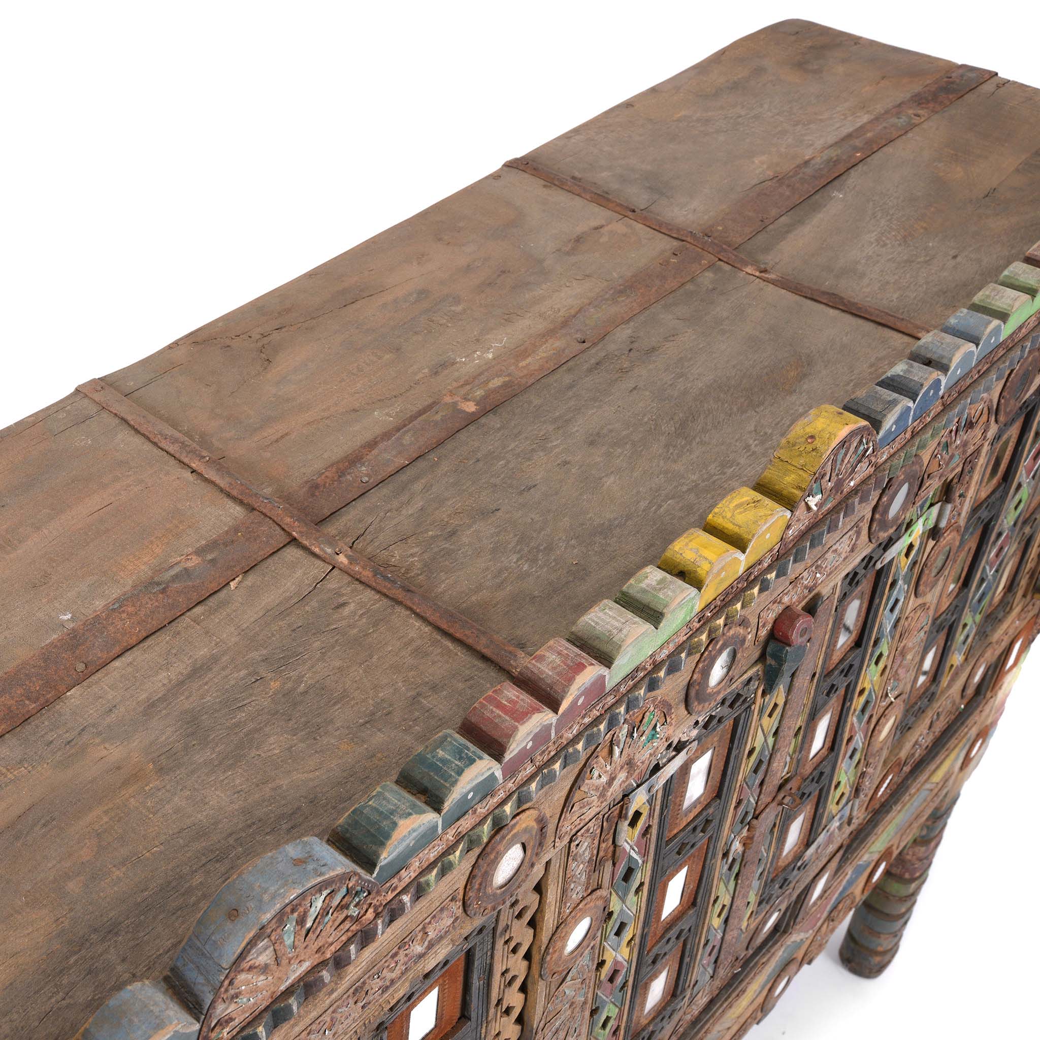 Indian "Damchiya" Dowry Chest From Kutch - Ca 1920 - Image 11
