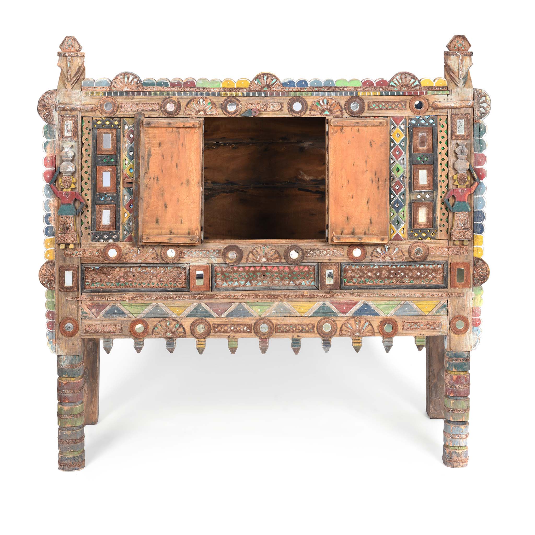 Indian "Damchiya" Dowry Chest From Kutch - Ca 1920 - Image 4