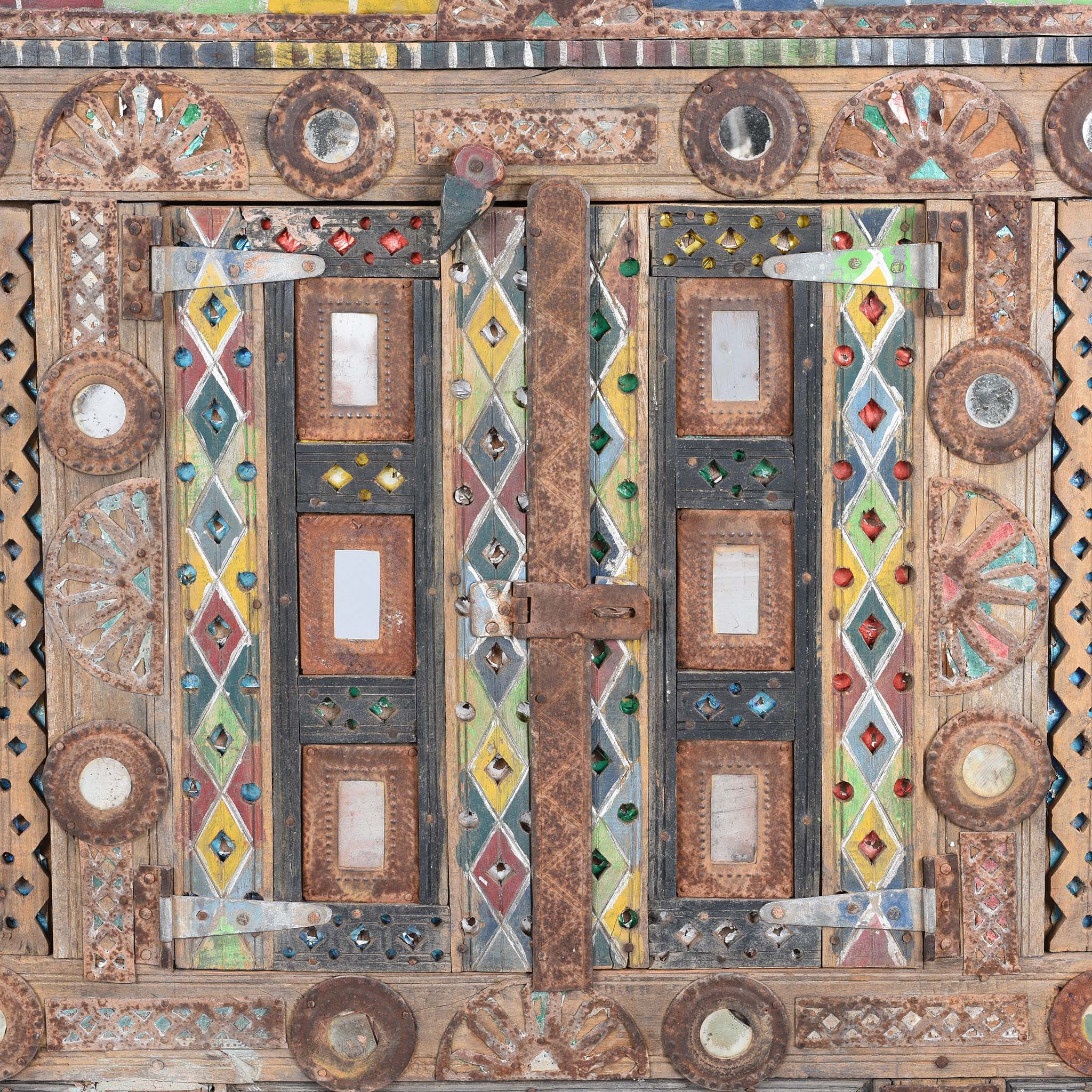 Indian "Damchiya" Dowry Chest From Kutch - Ca 1920 - Image 7