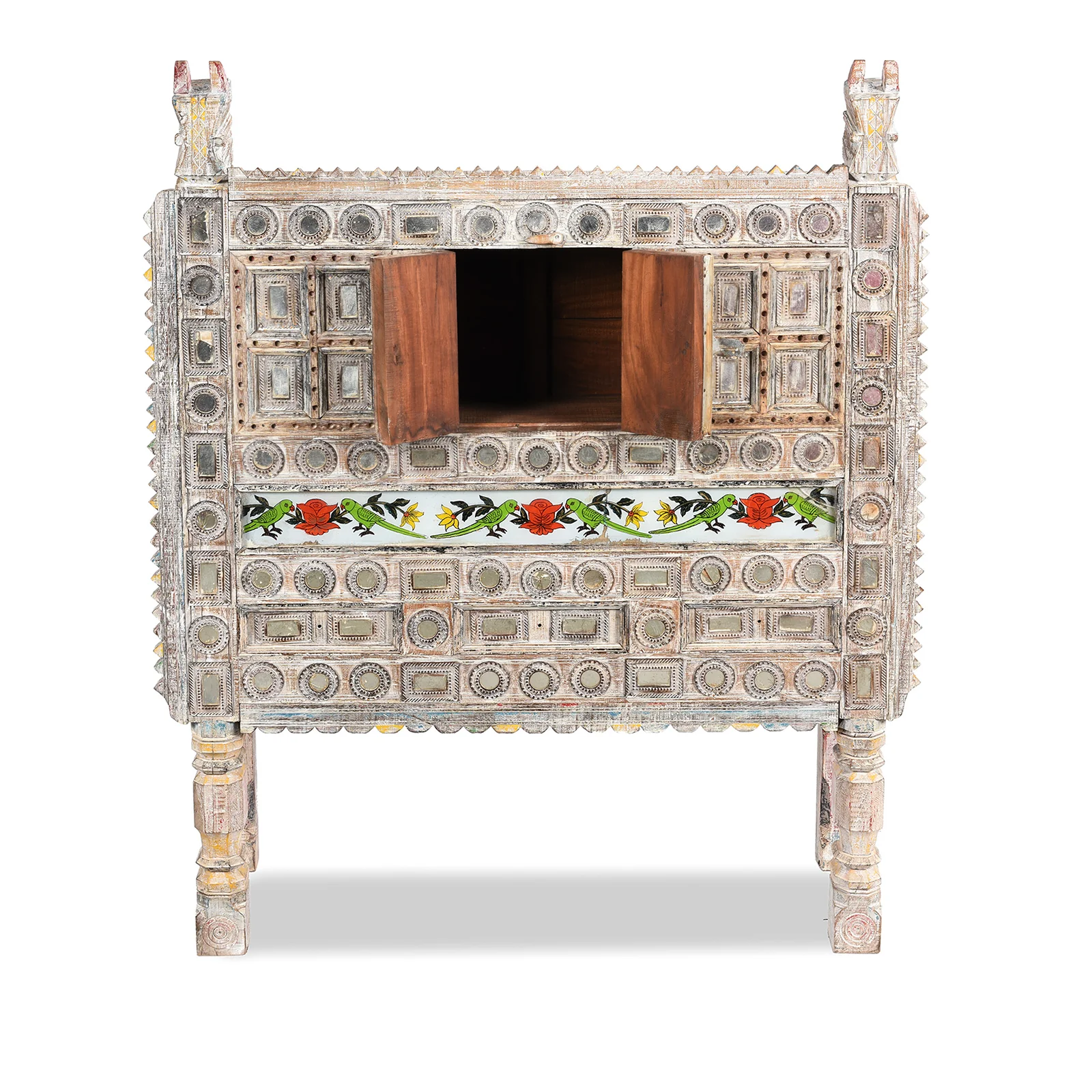 Indian 'Damchiya' Dowry Chest From Kutch - Ca 1920 - Image 3