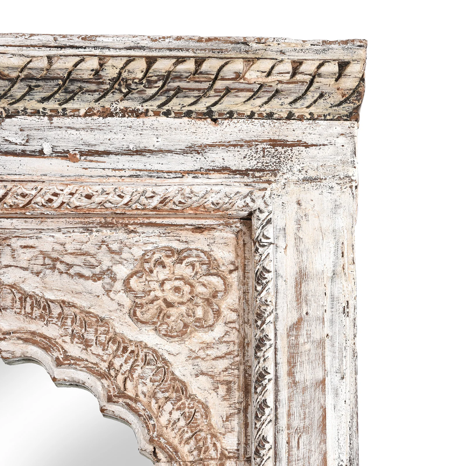 Indian Double Arch Mirror - 19thC (148 x 223cm) - Image 3