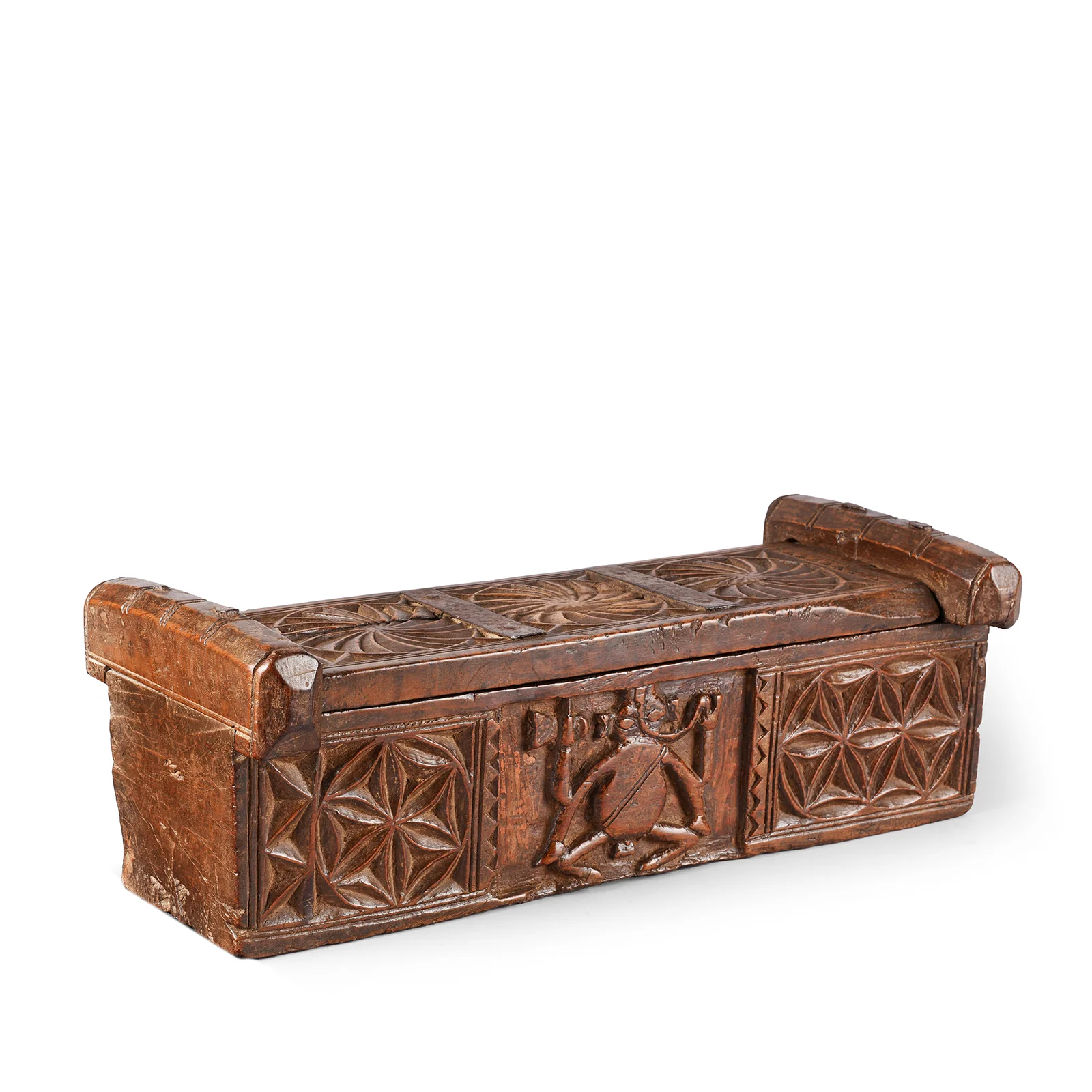 Indian Ganesh Harpa Box From Banswara - 19th Century - Image 2