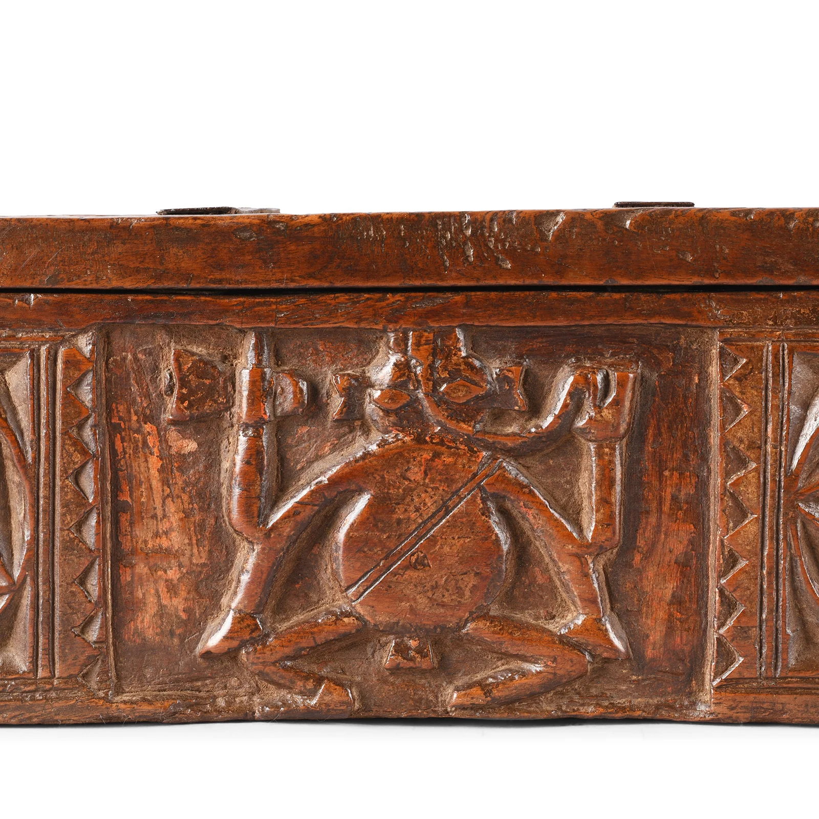 Indian Ganesh Harpa Box From Banswara - 19th Century - Image 5