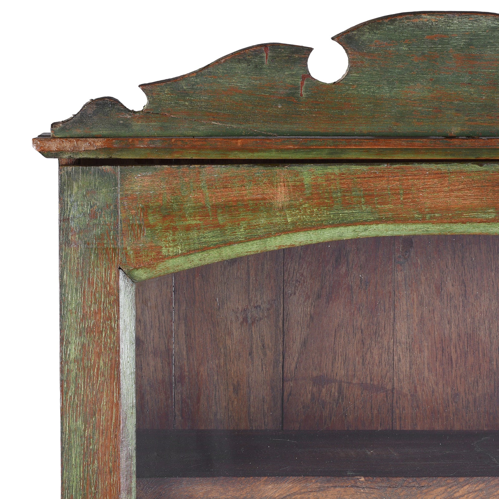Glazed Teak Wall Cabinet From Gujarat - Ca 1900 - Image 2
