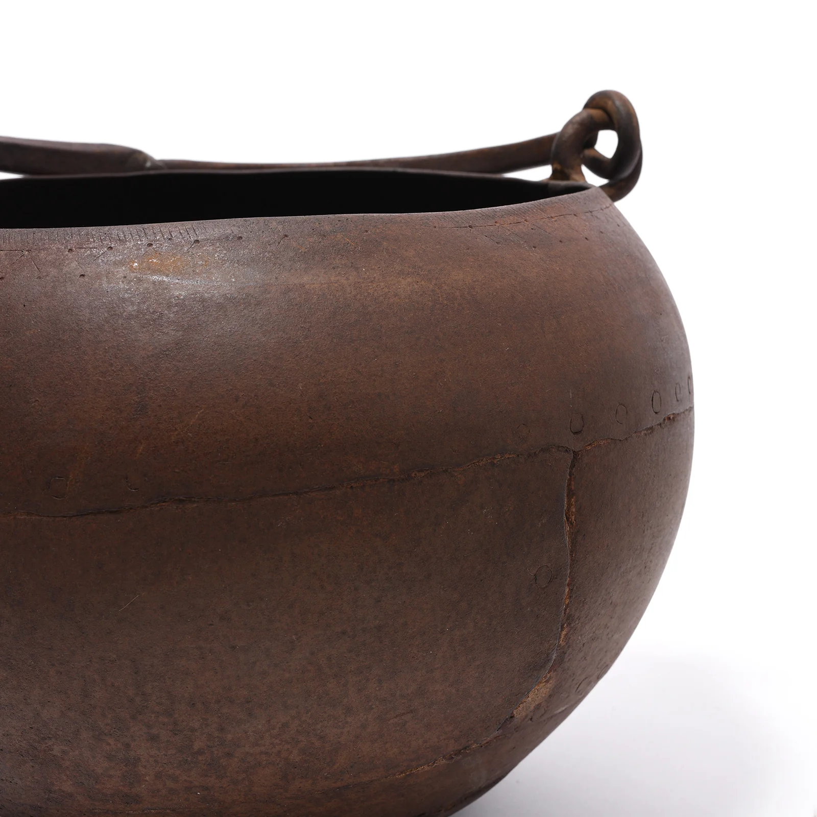 Indian Iron Well Pot- 19th Century - Image 7