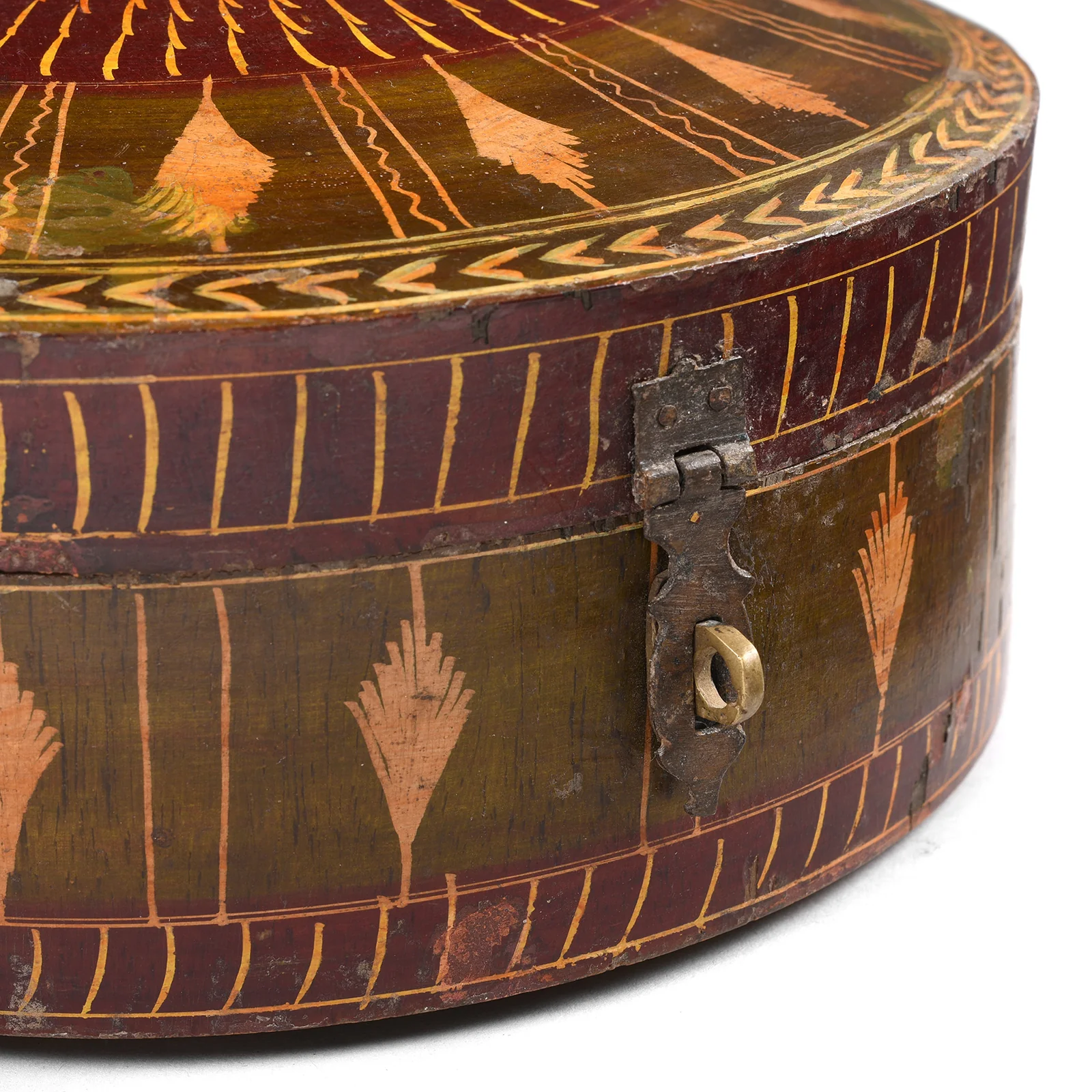 Indian Lacquer Pot From Rajasthan - 19thC - Image 4