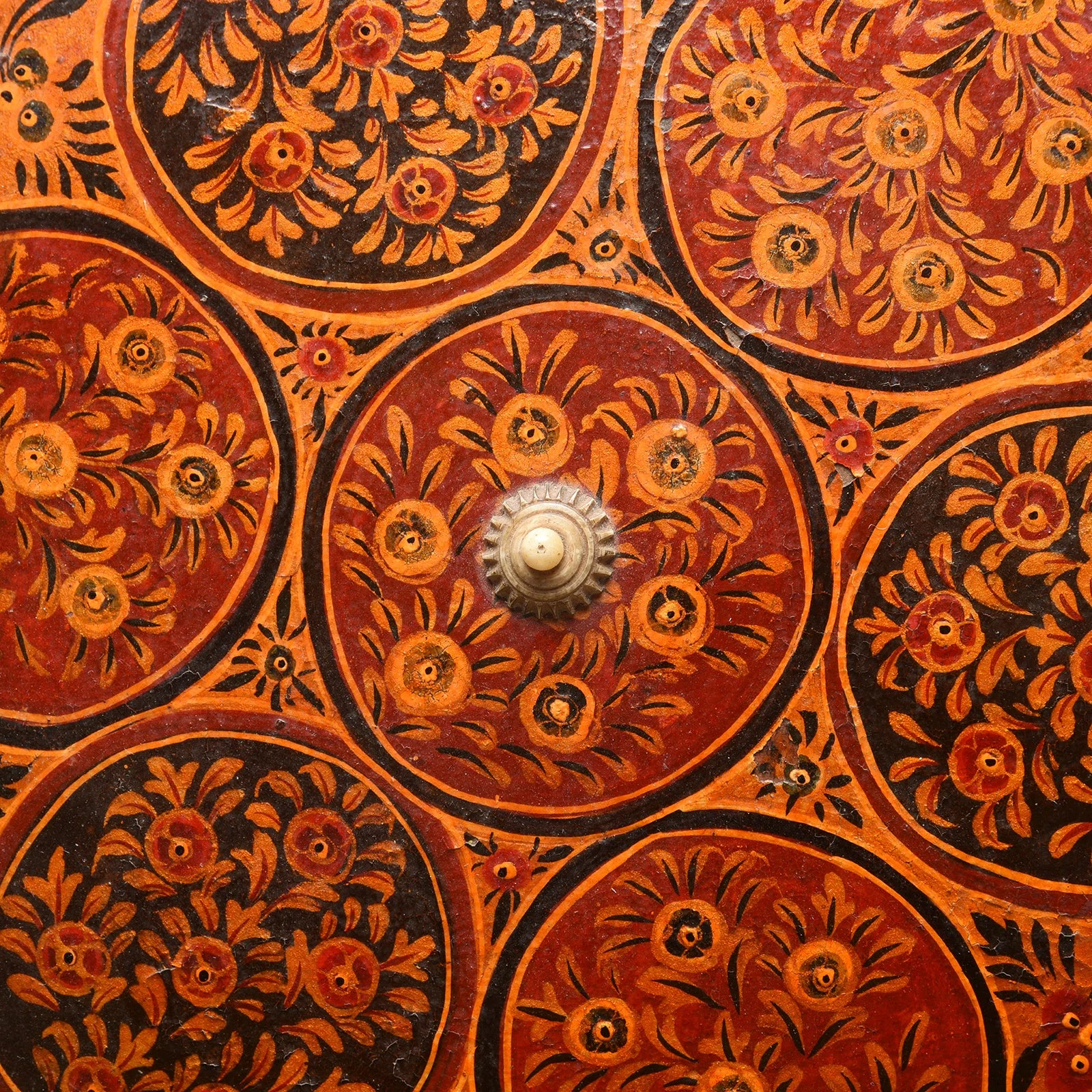 Indian Lacquer Pot From Rajasthan - 19thC - Image 5