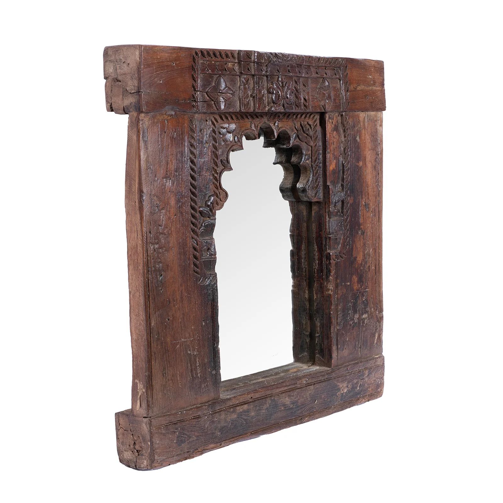 Indian Mirror From Tribal Banswara - 19th Century - Image 3