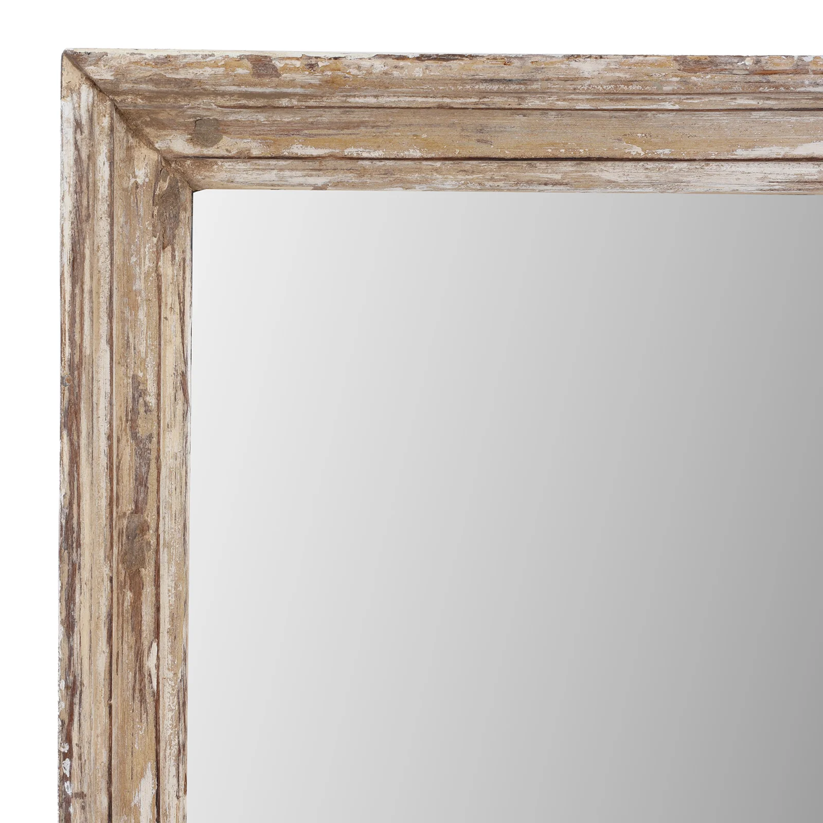 Mirror Made From Old Architectural Teak - Image 3