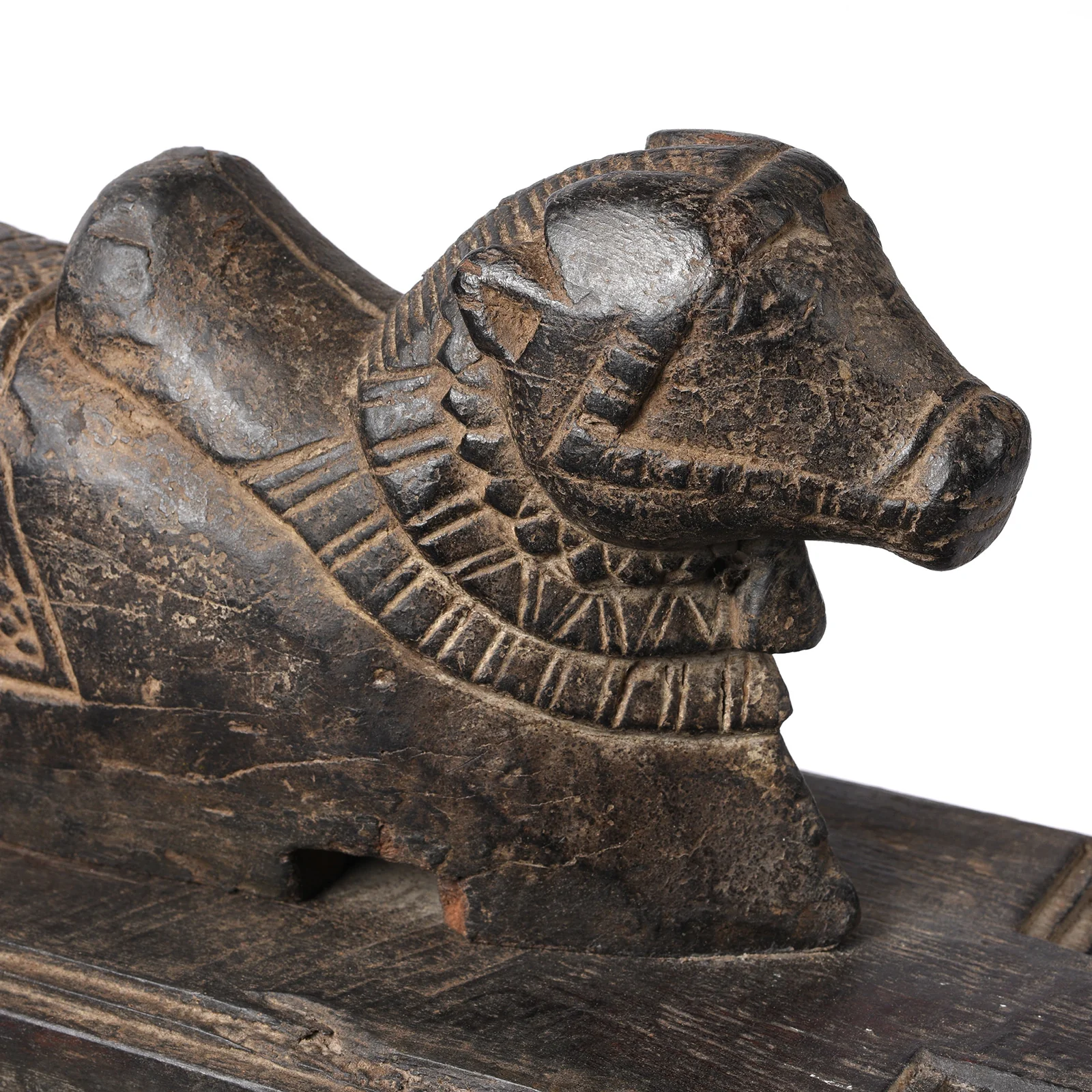 Indian Nandi Bull Tikka Box From South India - 19th Century - Image 5