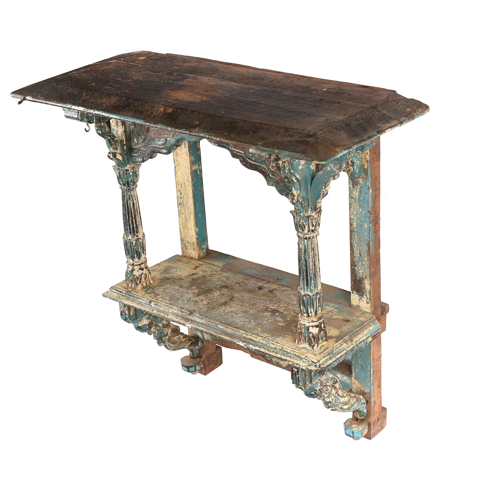 Indian Painted House Shrine From Kutch - 19th Century - Image 3