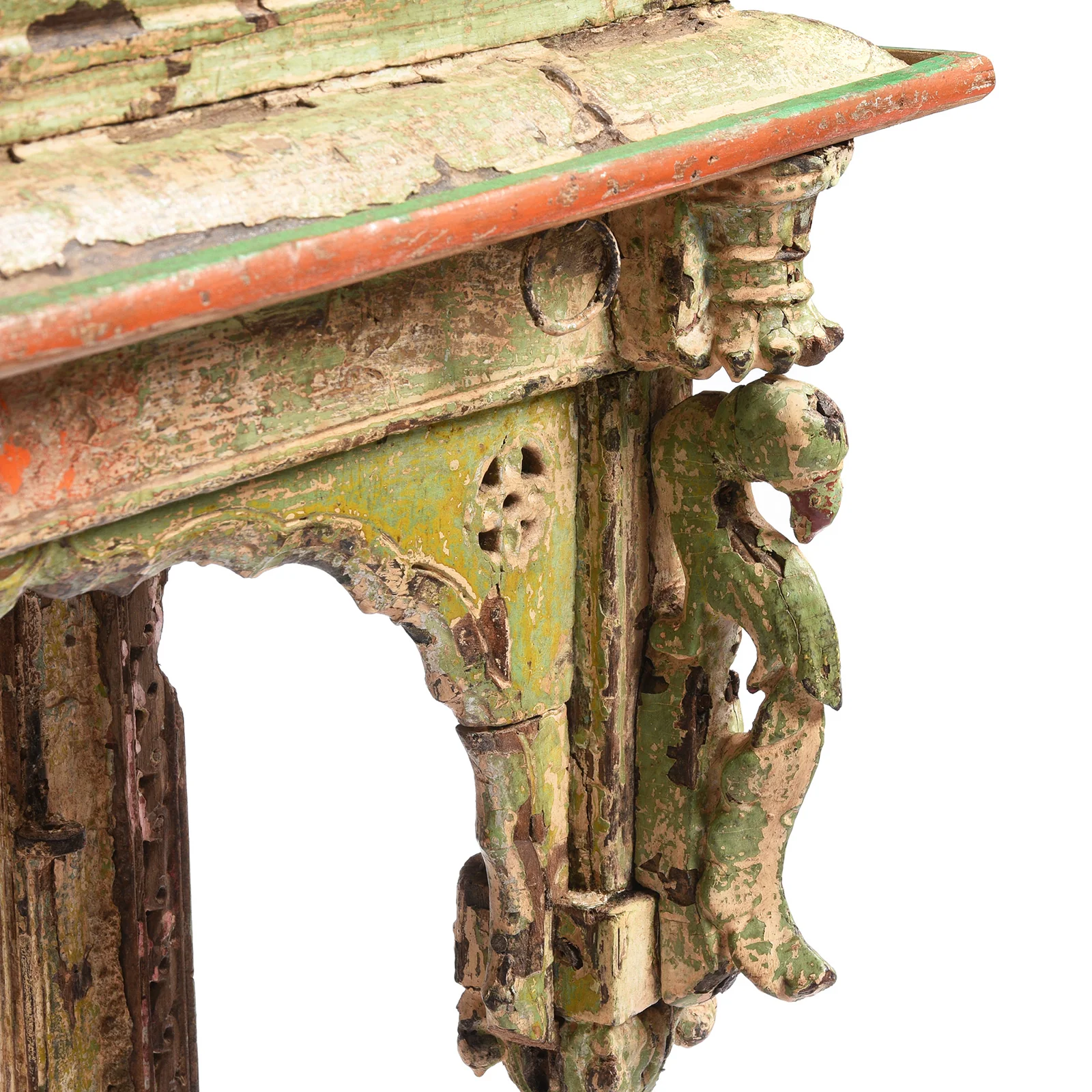 Indian Painted House Shrine From Kutch - 18th Century - Image 3