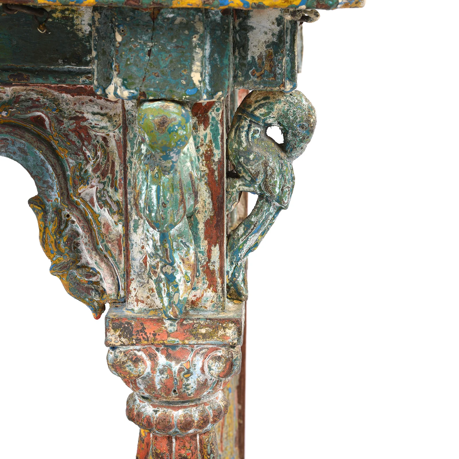 Indian Painted House Shrine From Gujarat - 19thC - Image 2