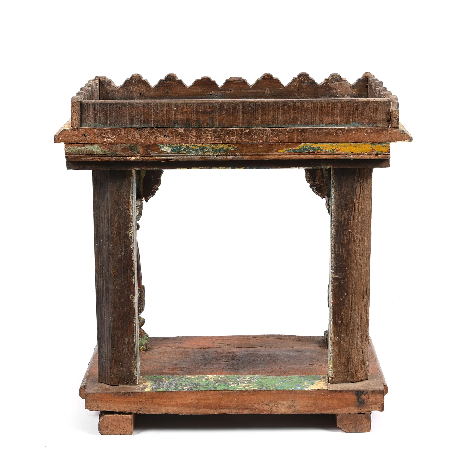 Indian Painted House Shrine From Gujarat - 19thC - Image 4