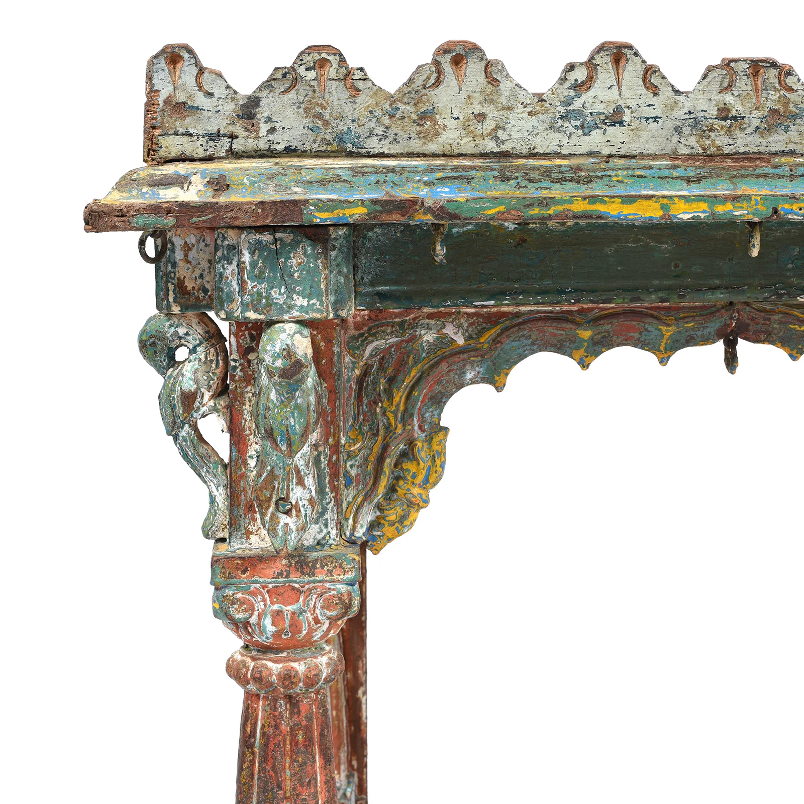 Indian Painted House Shrine From Gujarat - 19thC - Image 5