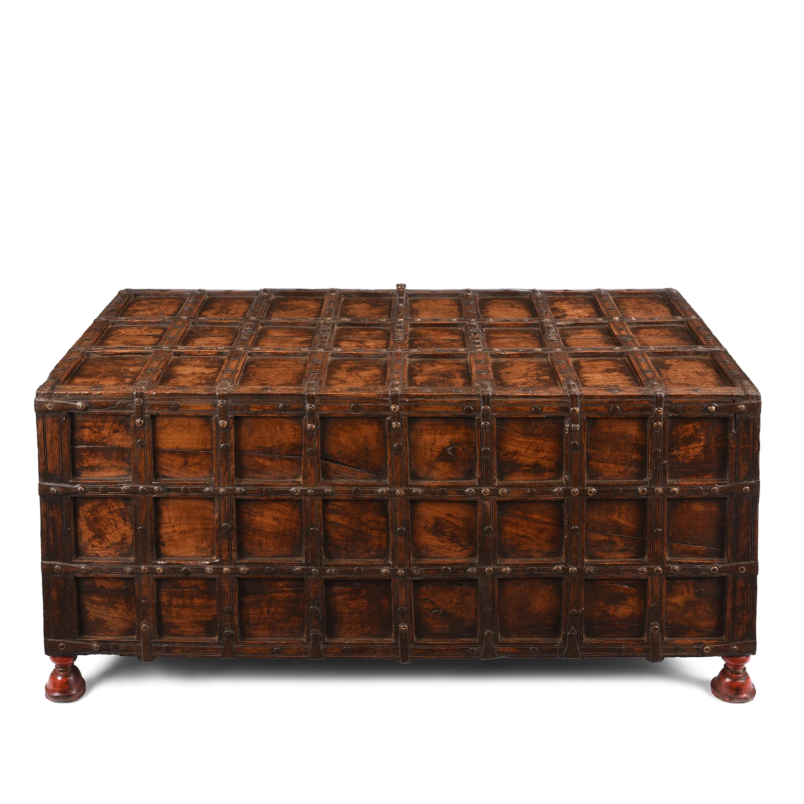 Stick Box Storage Chest From Jaisalmer - 19th Century - Image 5
