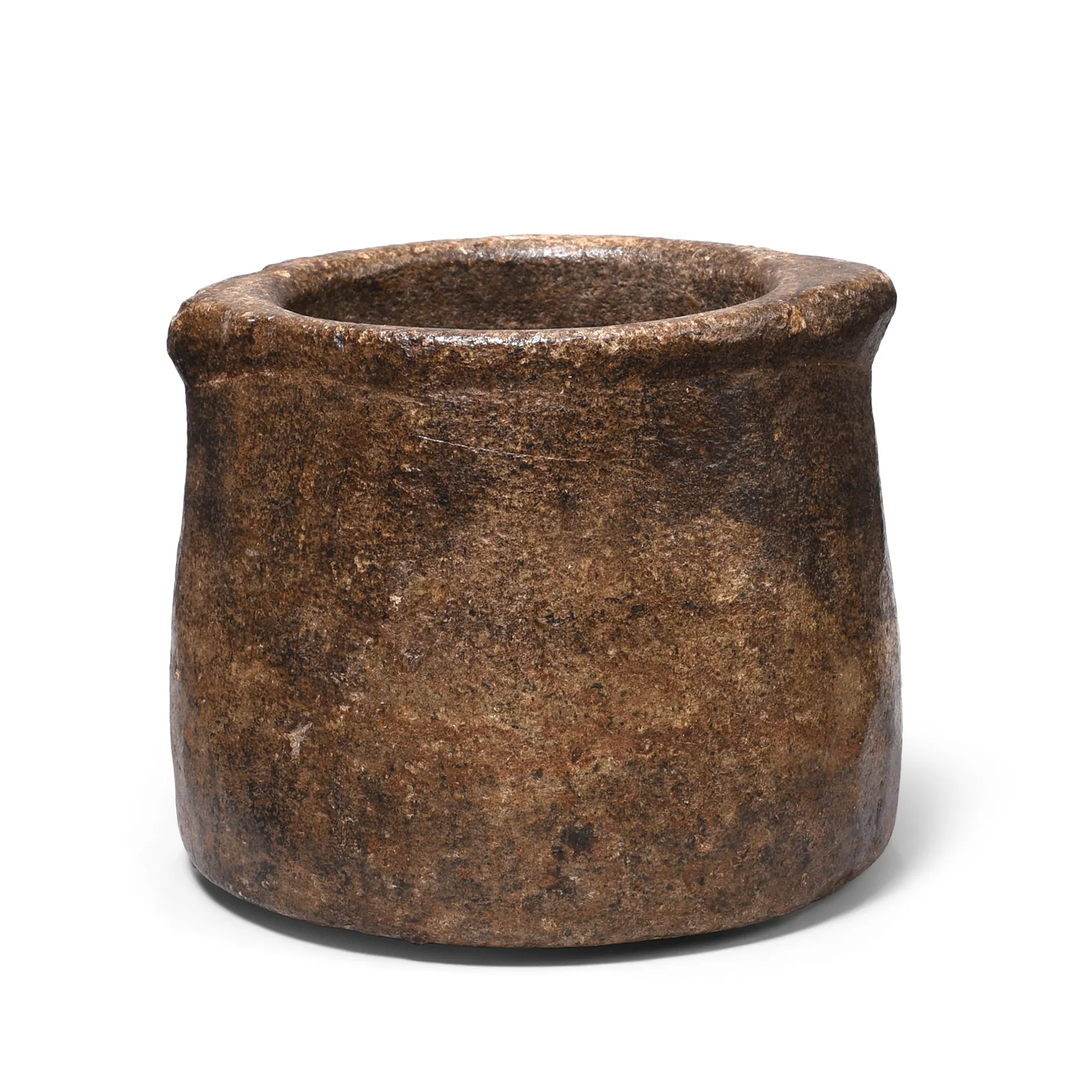 Vintage Indian Stone Plant Pot - Ca 1920's - Image 5