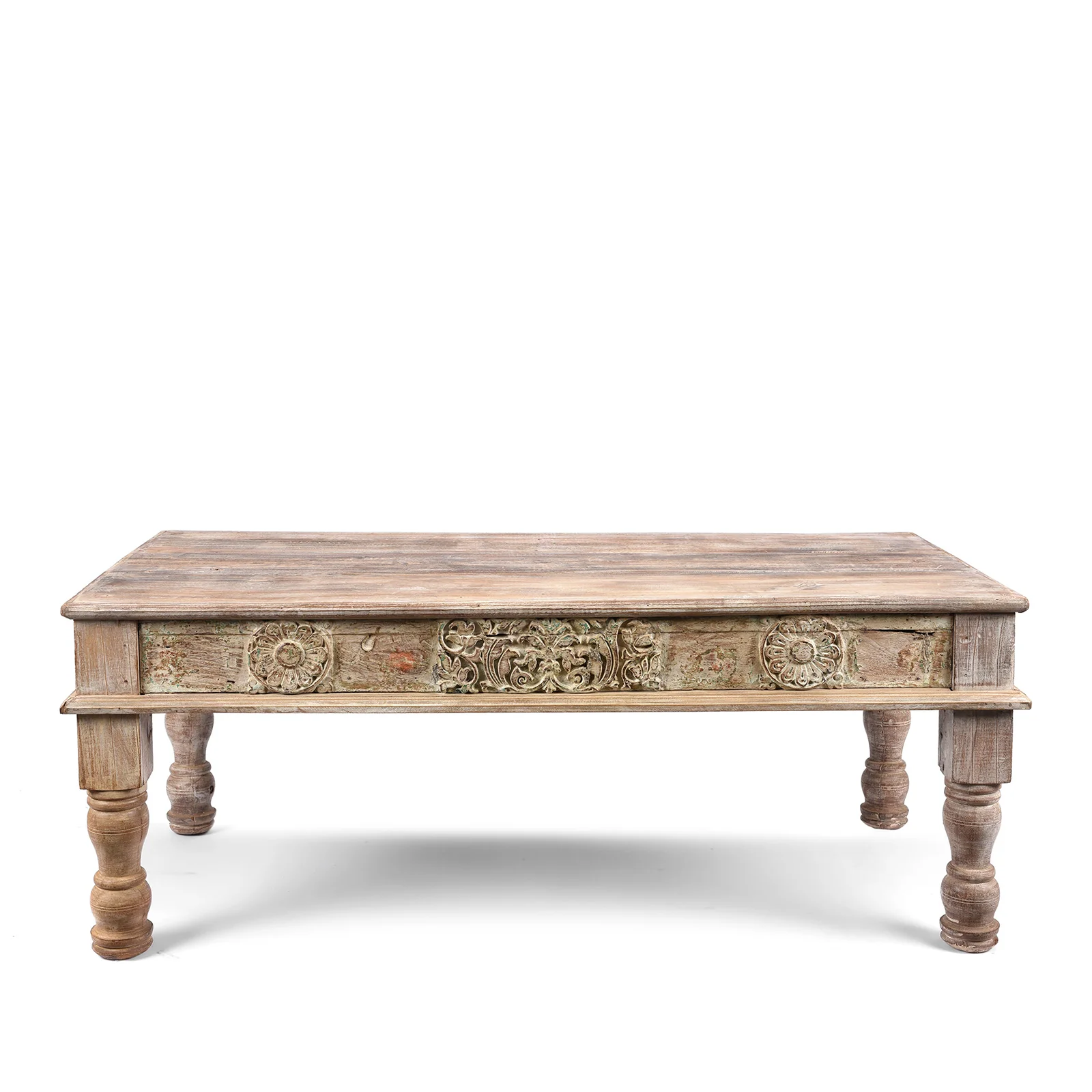 Takhat Coffee Table Made From Reclaimed Teak - Image 2