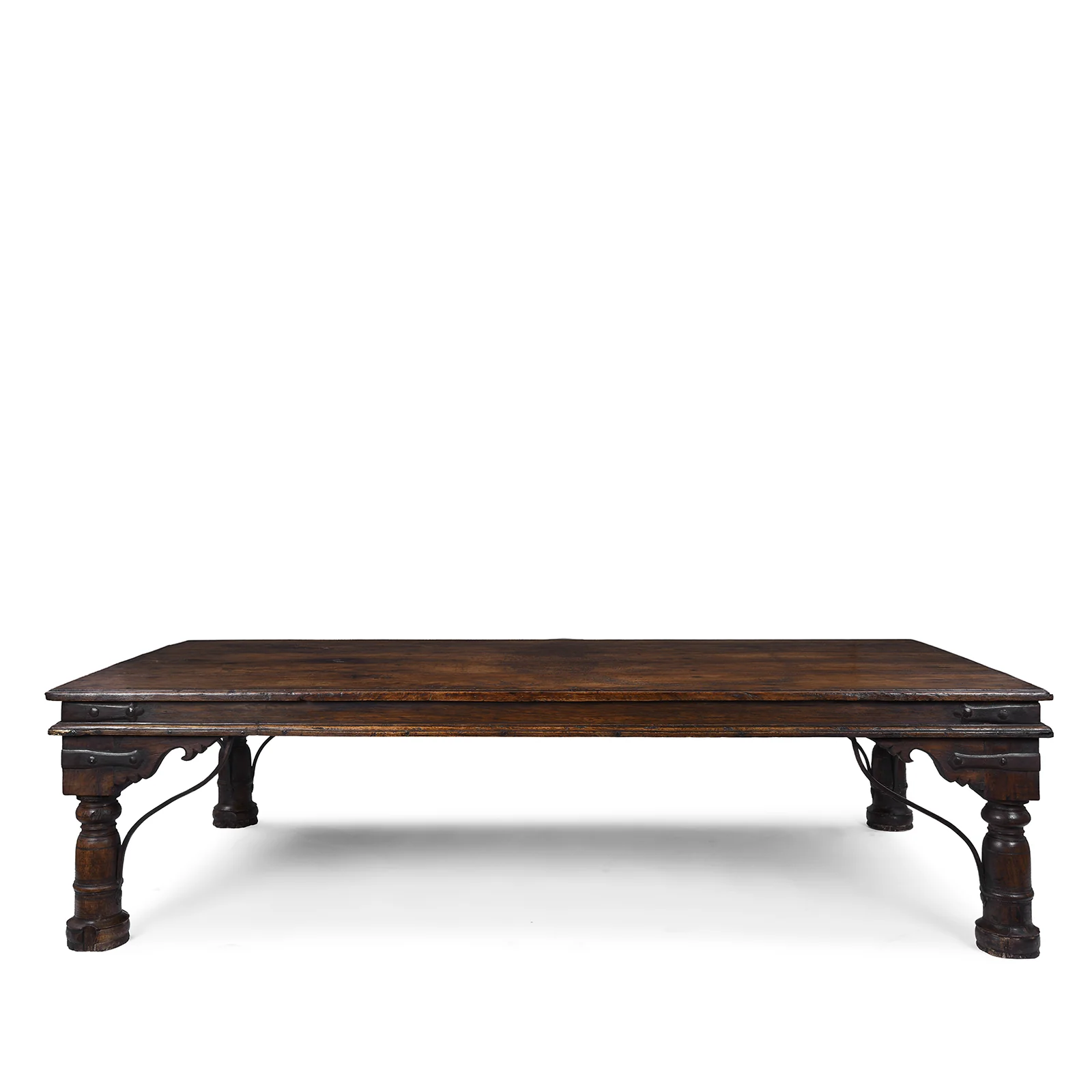Indian Takhat Coffee Table From Shekhawati - 19th Century - Image 9