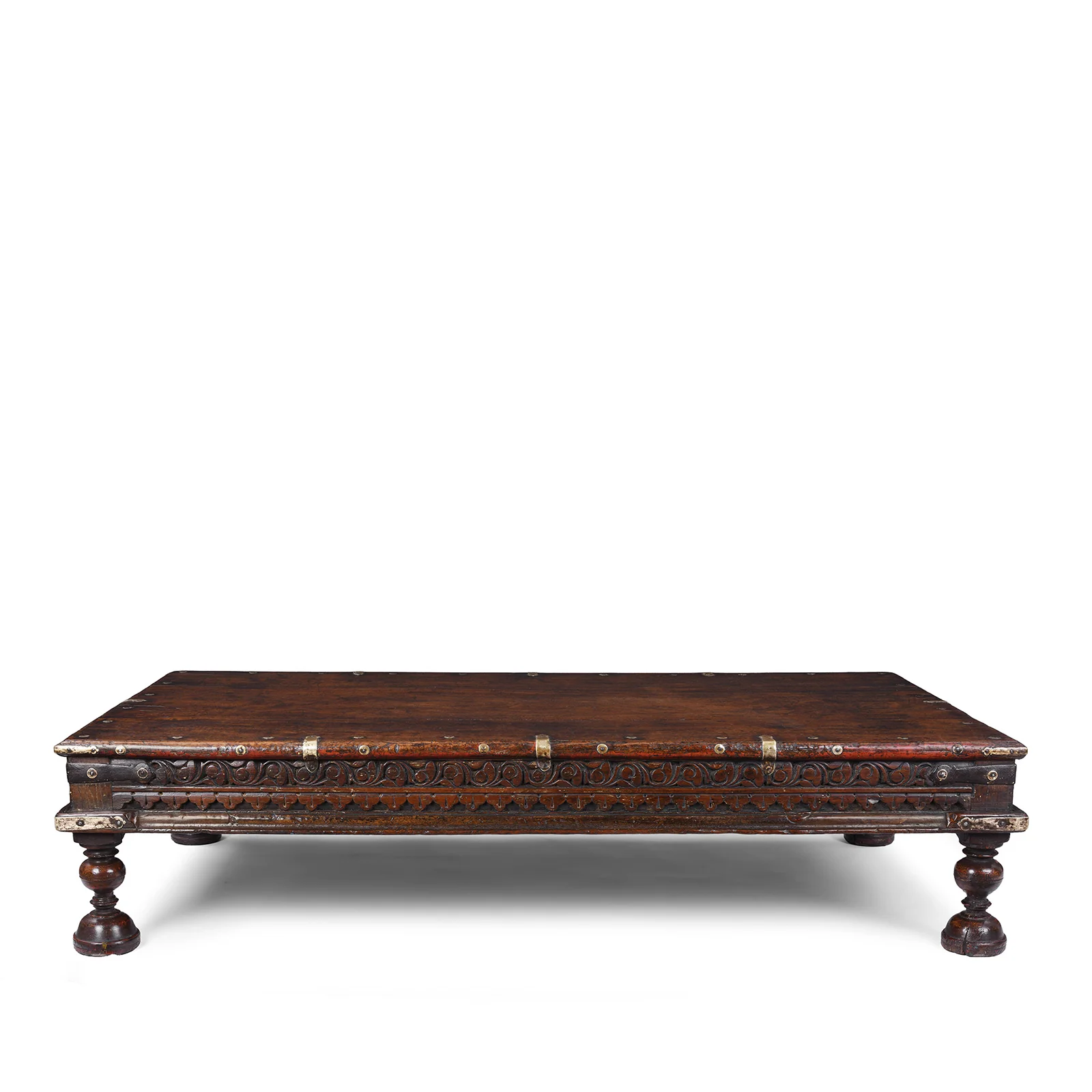 Small Teak Takhat From Gujarat -  19th Century - Image 3