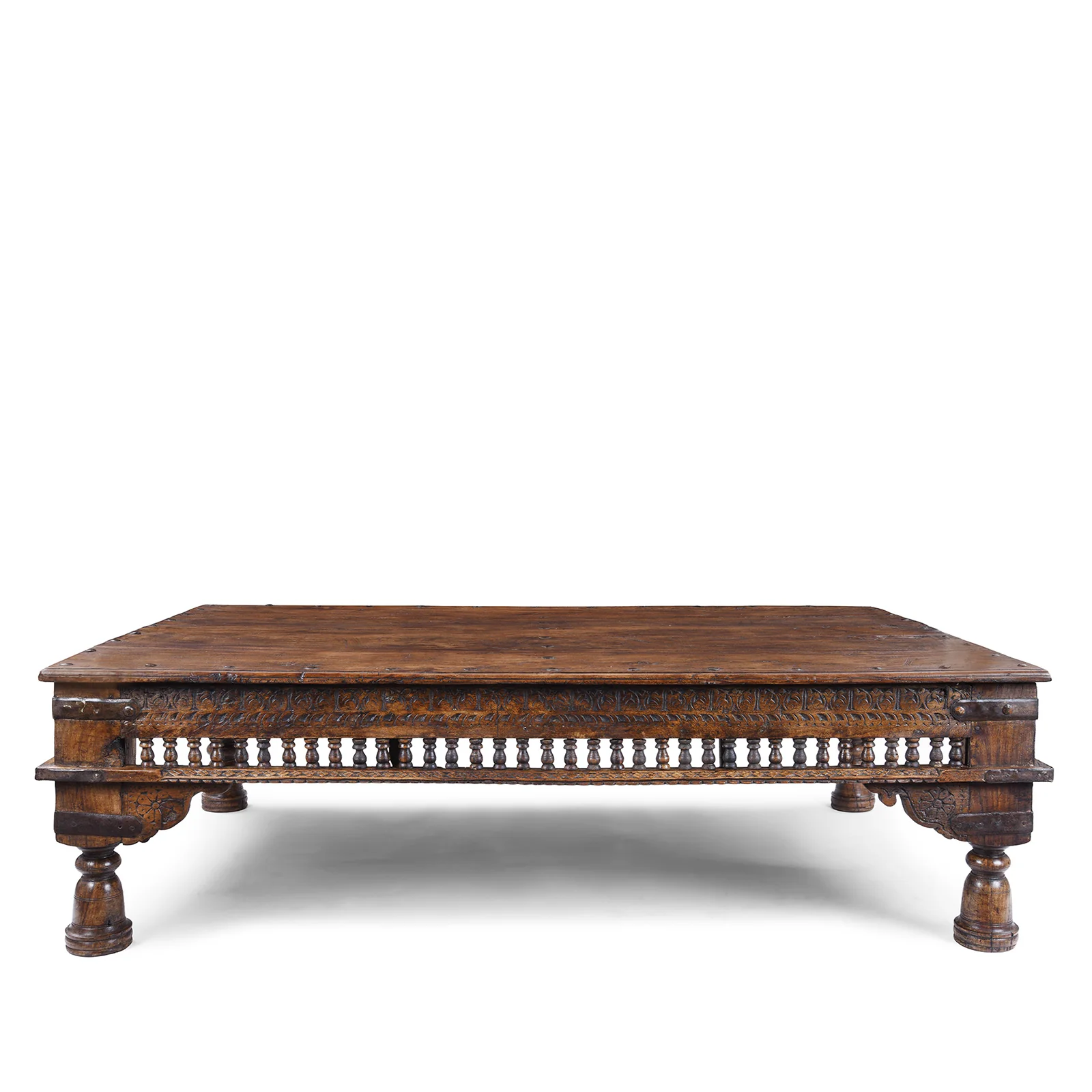 Roheda Wood Takhat Table From Shekhawati - 1900 - Image 11